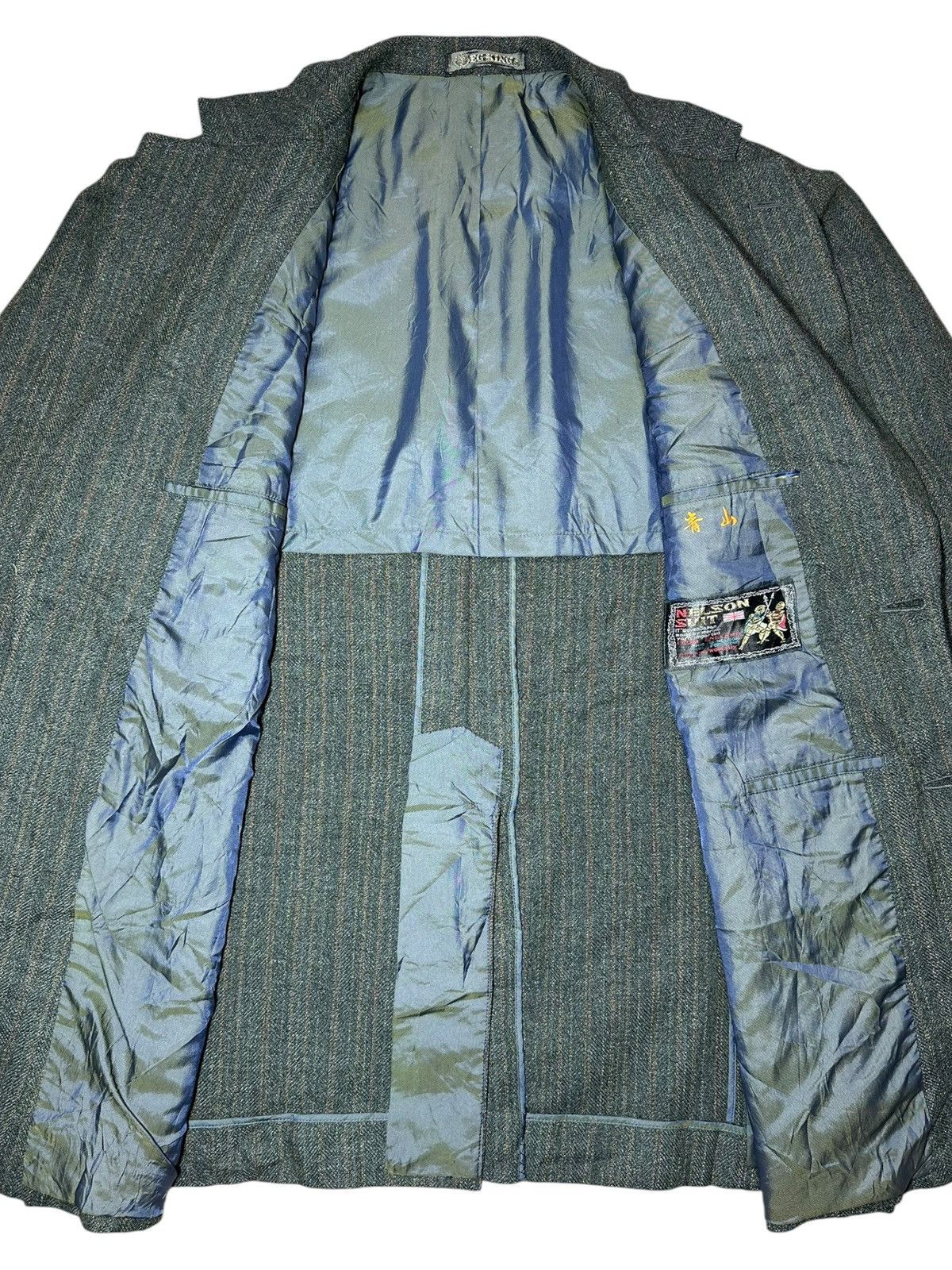 Vintage NELSON Suit Blazer Size 40R - 6 Thumbnail