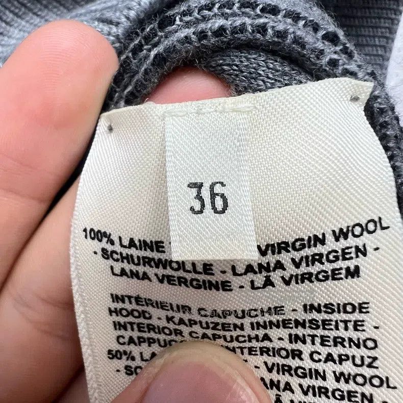 Hermes Hermes Grey H Logo Diamond Quilted Hooded Jacket Size XS / US 0-2 / IT 36-38 - 5 Thumbnail