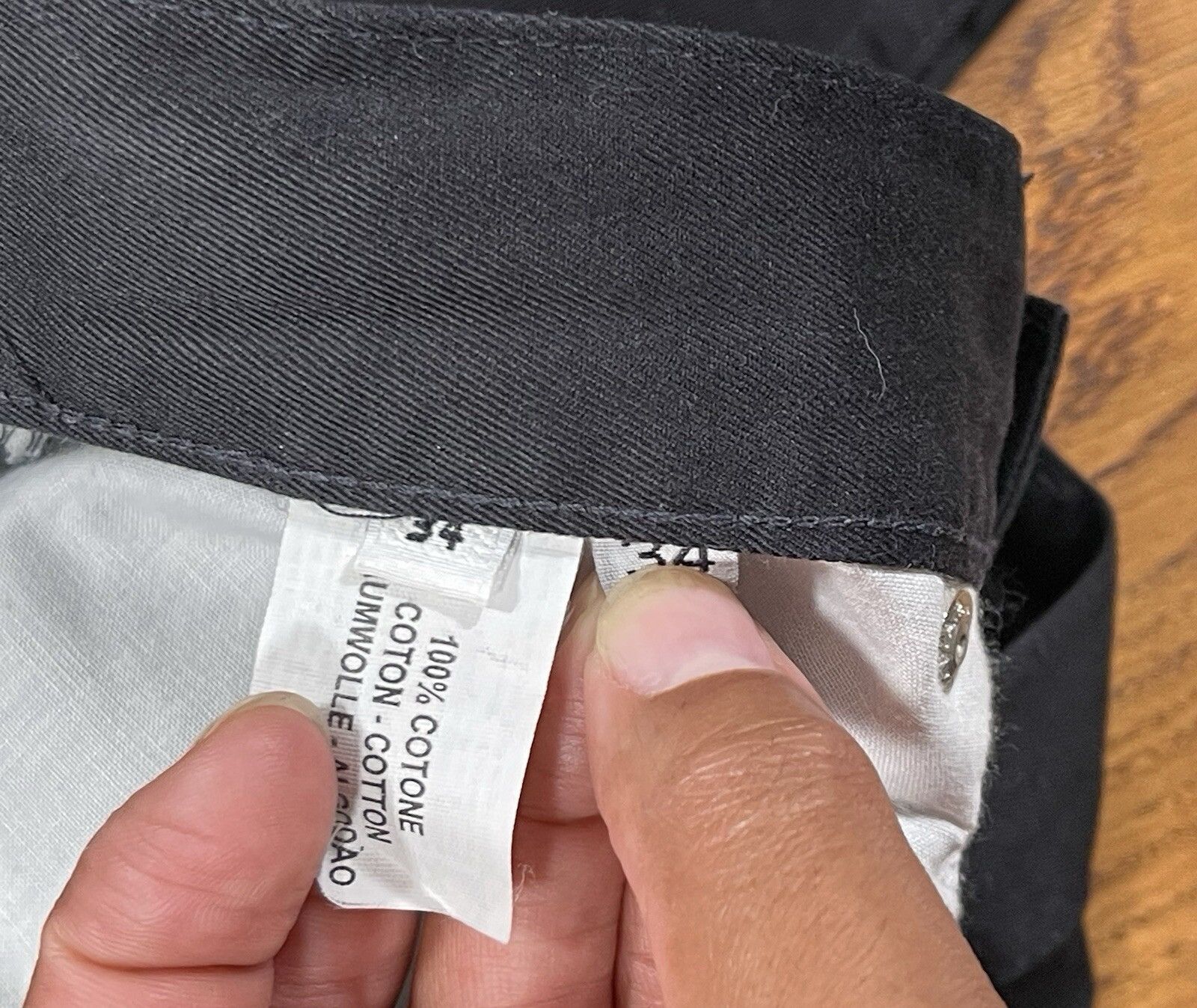 Valentino Valentino Jeans Men’s 34 x 34 Black Size US 34 / EU 50 - 6 Thumbnail