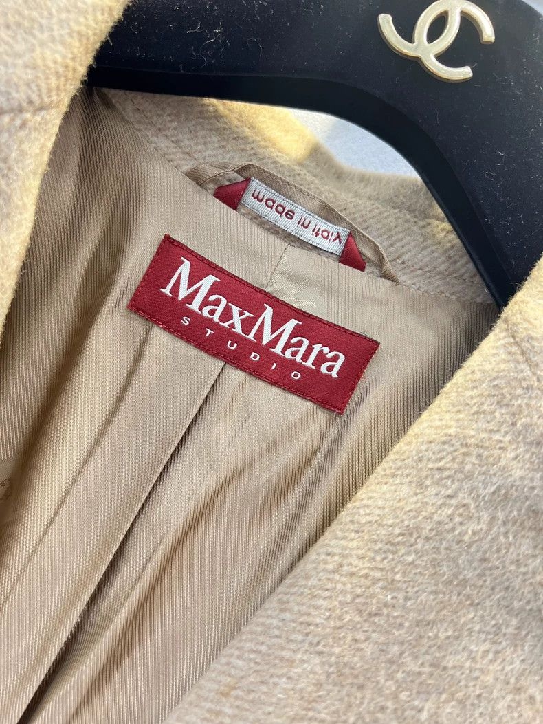 Max Mara Max Mara Camel cashmere coat Size S / US 4 / IT 40 - 3 Thumbnail
