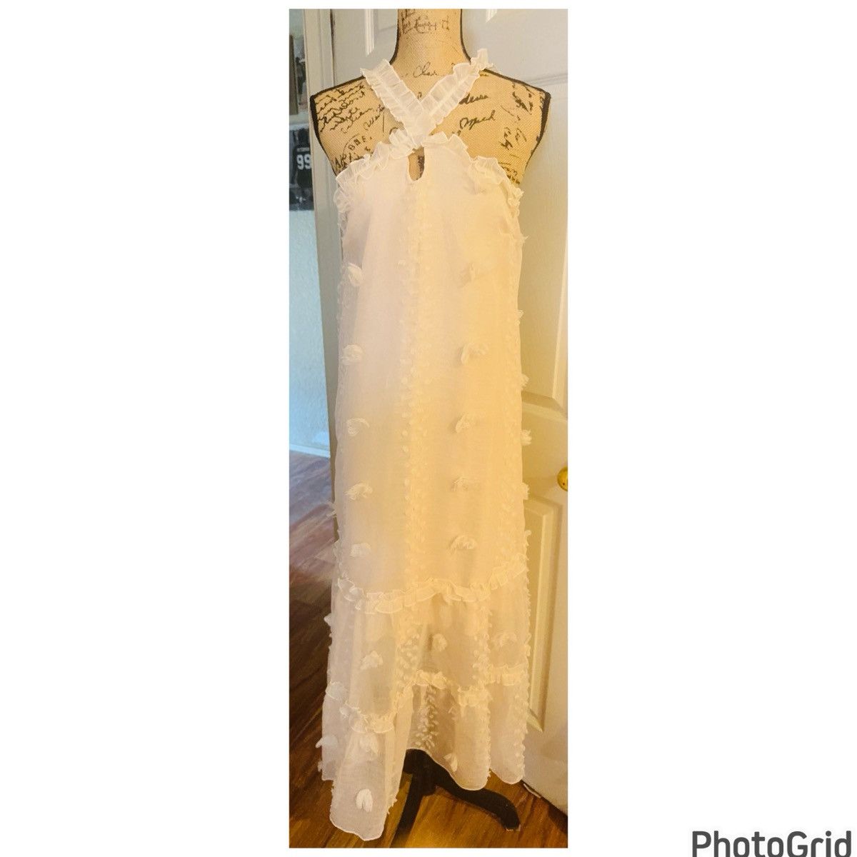 Zara ZARA 3D Appliqués Maxi Dress S Size S / US 4 / IT 40 - 3 Thumbnail