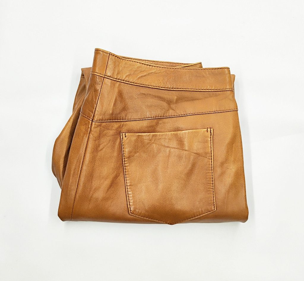 DKNY DKNY sheep skin full leather biker pant waist 30 inch Size 30" / US 8 / IT 44 - 13 Thumbnail