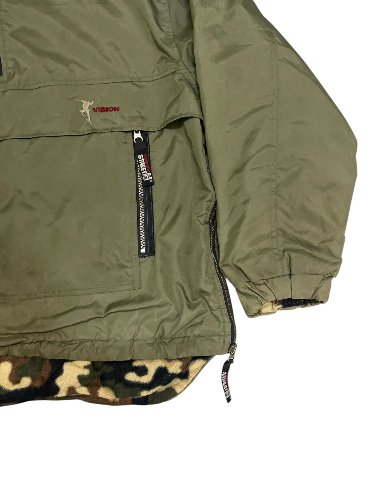 Japanese Brand × Vision Streetwear Vintage Vision Military Collection Jacket - Camouflage Hood Size US M / EU 48-50 / 2 - 4 Thumbnail