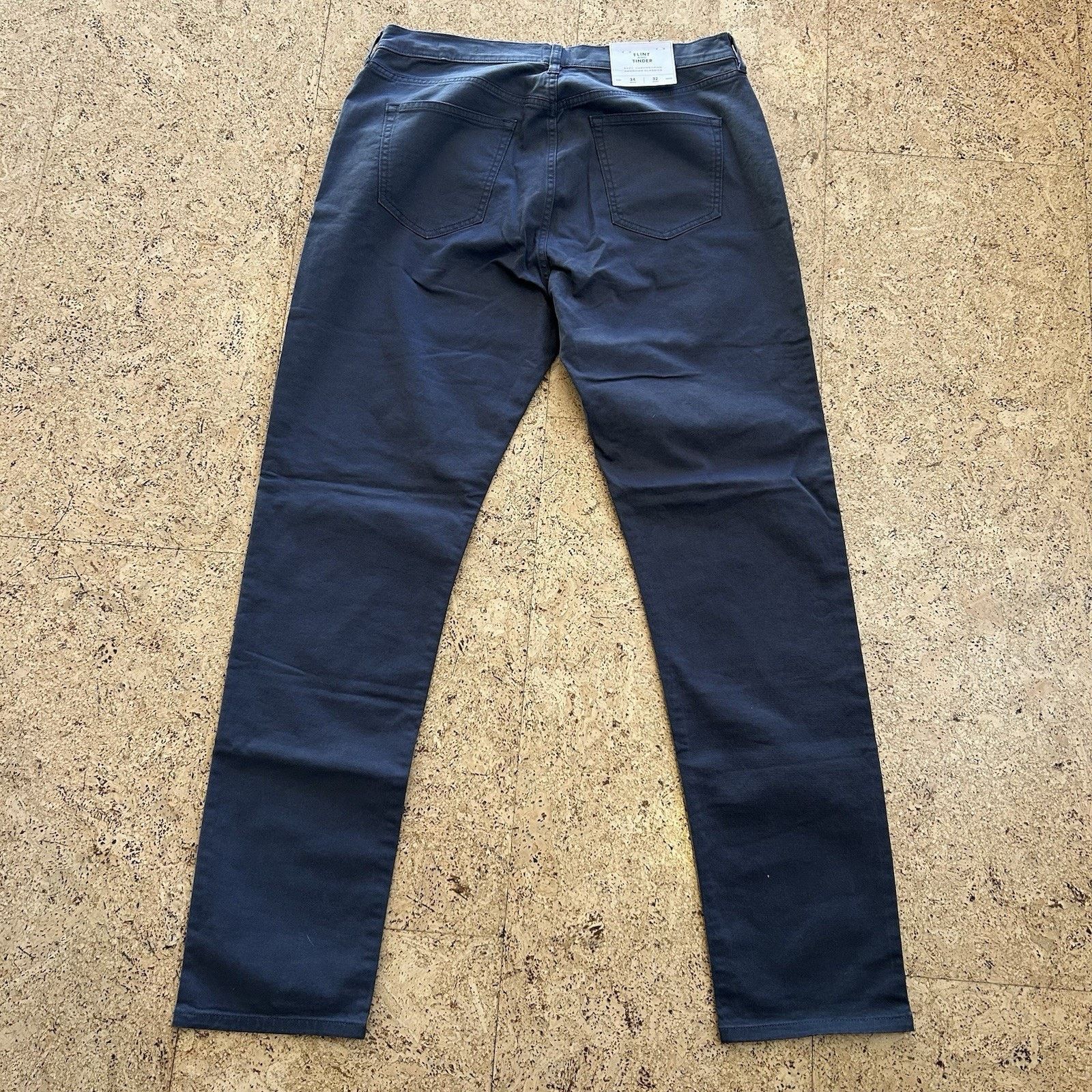 Flint And Tinder NEW Huckberry 365 Tapered Fit Stretch Chino Pants 34x32 Size US 34 / EU 50 - 4 Thumbnail