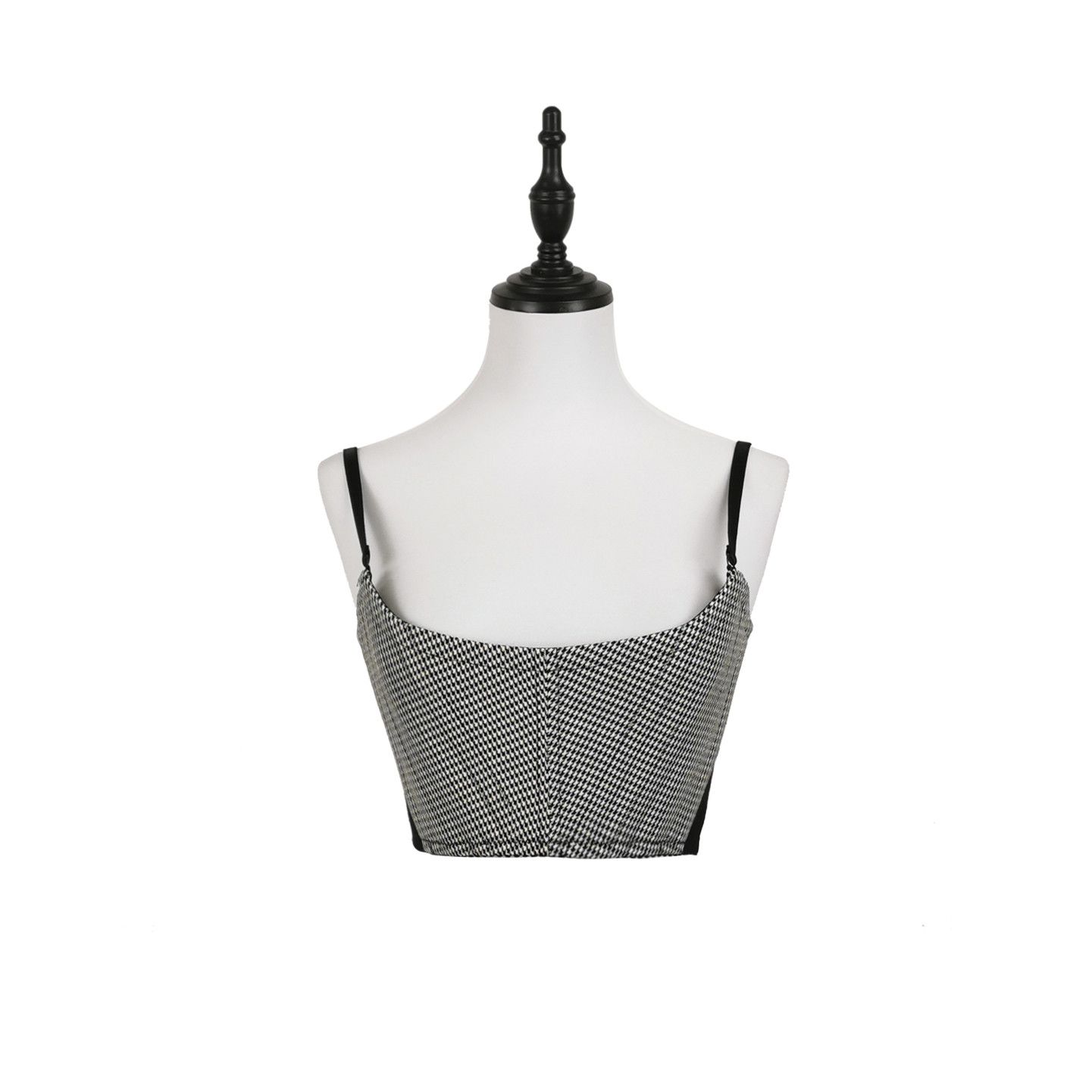 Alexander Wang Alexander Wang Houndstooth Crop Top Size 0 Size XS / US 0-2 / IT 36-38 - 1 Thumbnail