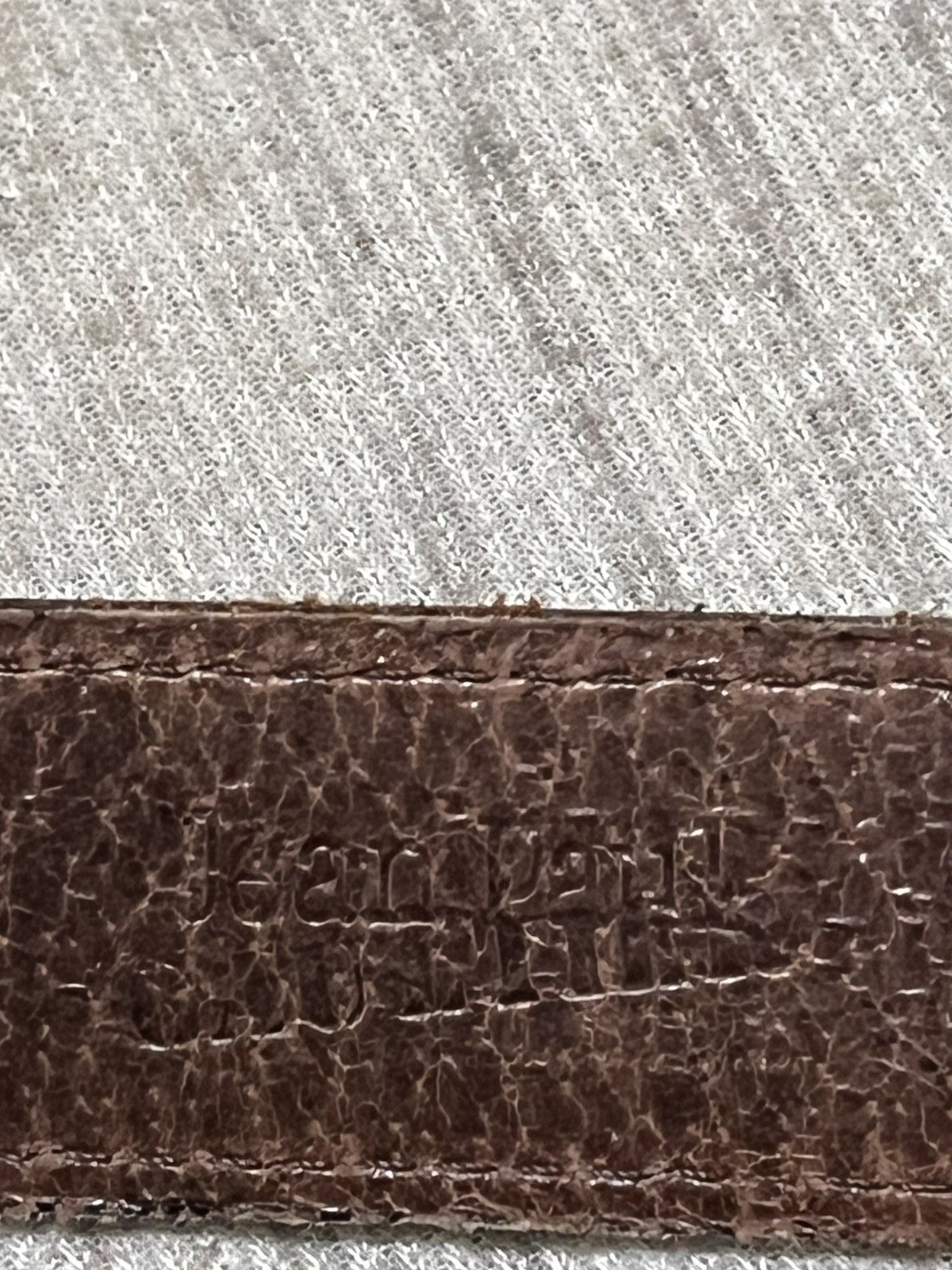 Jean Paul Gaultier Vintage 80s jean paul gaultier leather belt Size ONE SIZE - 3 Thumbnail