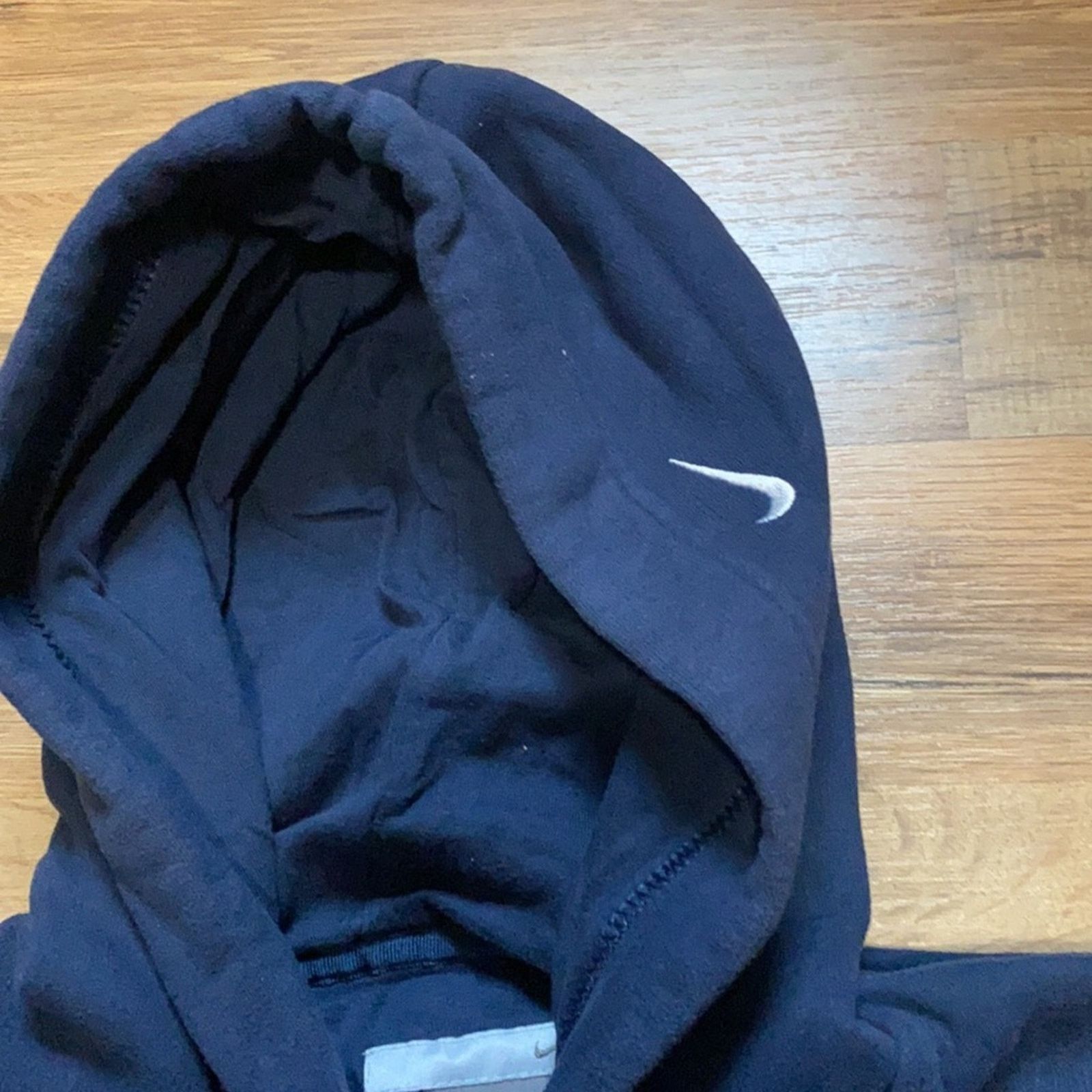 Nike Y2K Nike spell out center swoosh hoodie Size US L / EU 52-54 / 3 - 2 Thumbnail