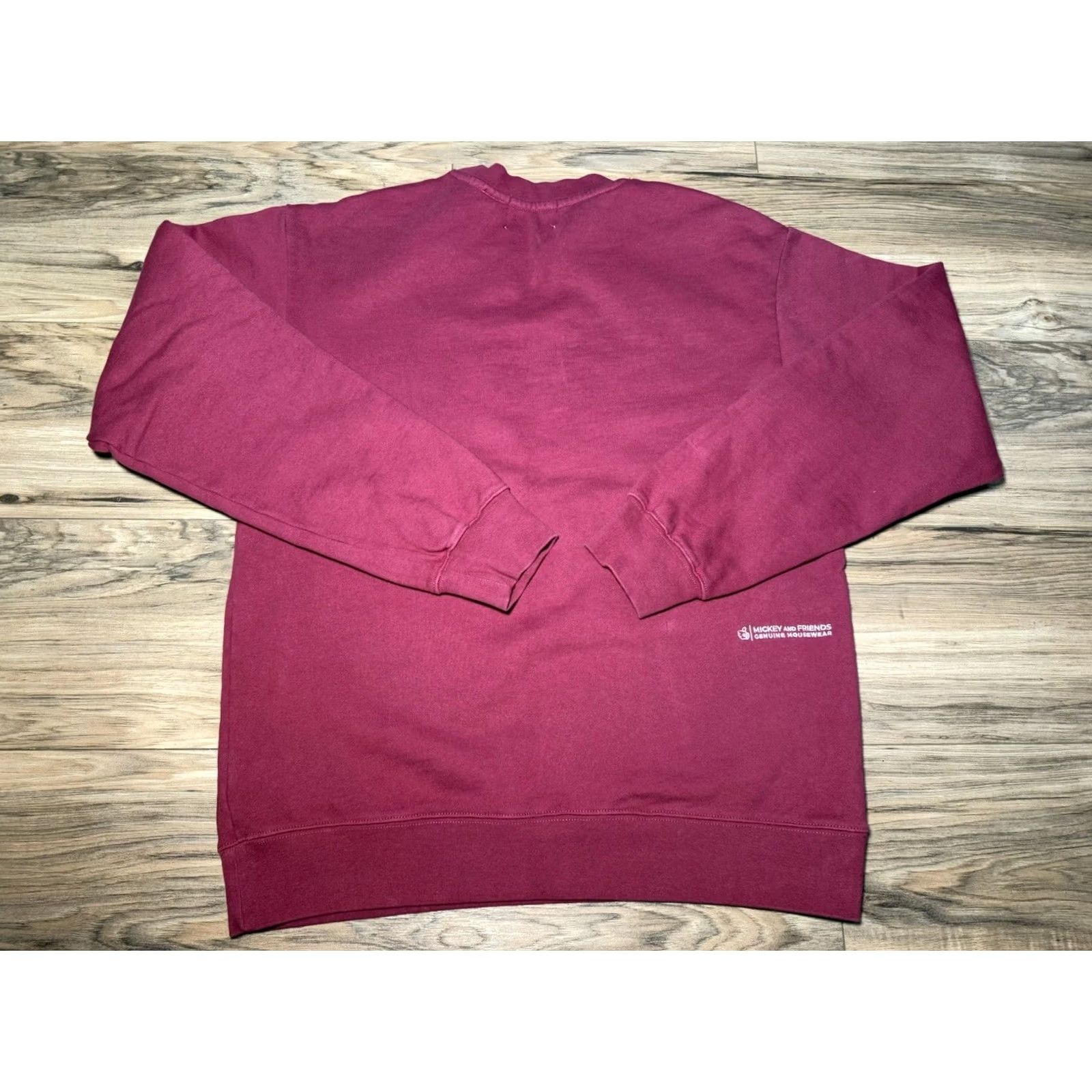 Disney Disney Shirt M Maroon Adult Red Mickey Mouse Pullover Sweatshirt Mousewear Size US M / EU 48-50 / 2 - 4 Thumbnail