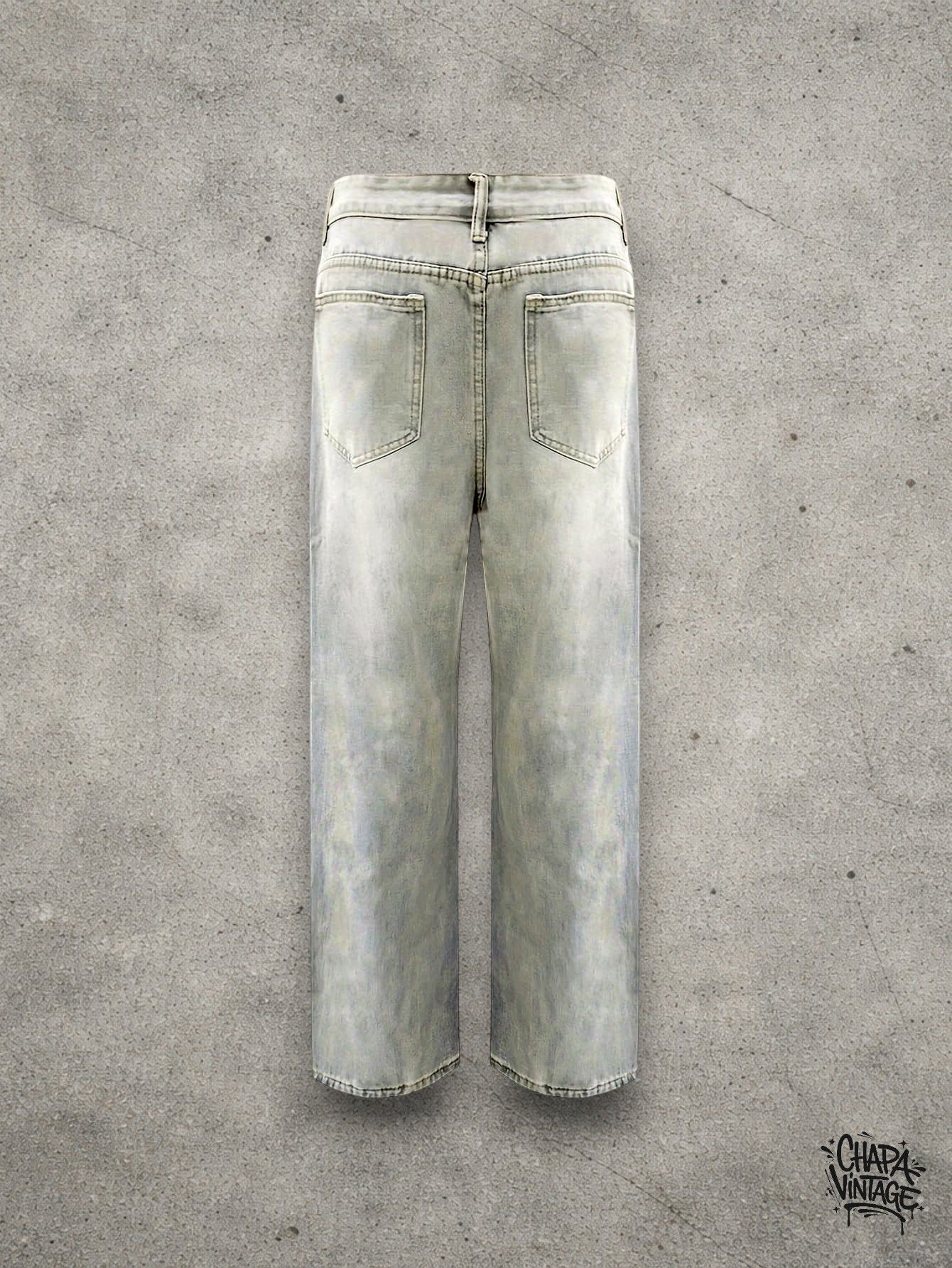 Vintage Washed light jeans Size US 32 / EU 48 - 3 Thumbnail
