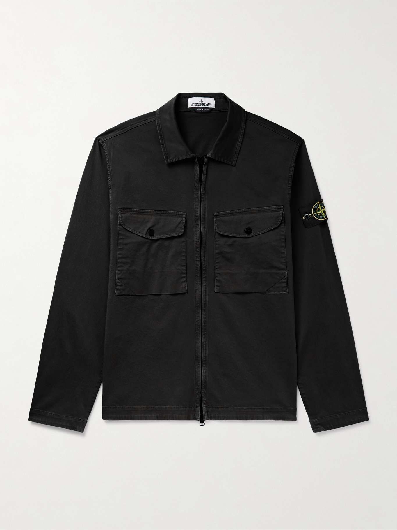Stone Island Stone Island Satin Overshirt Size US M / EU 48-50 / 2 - 1 Thumbnail