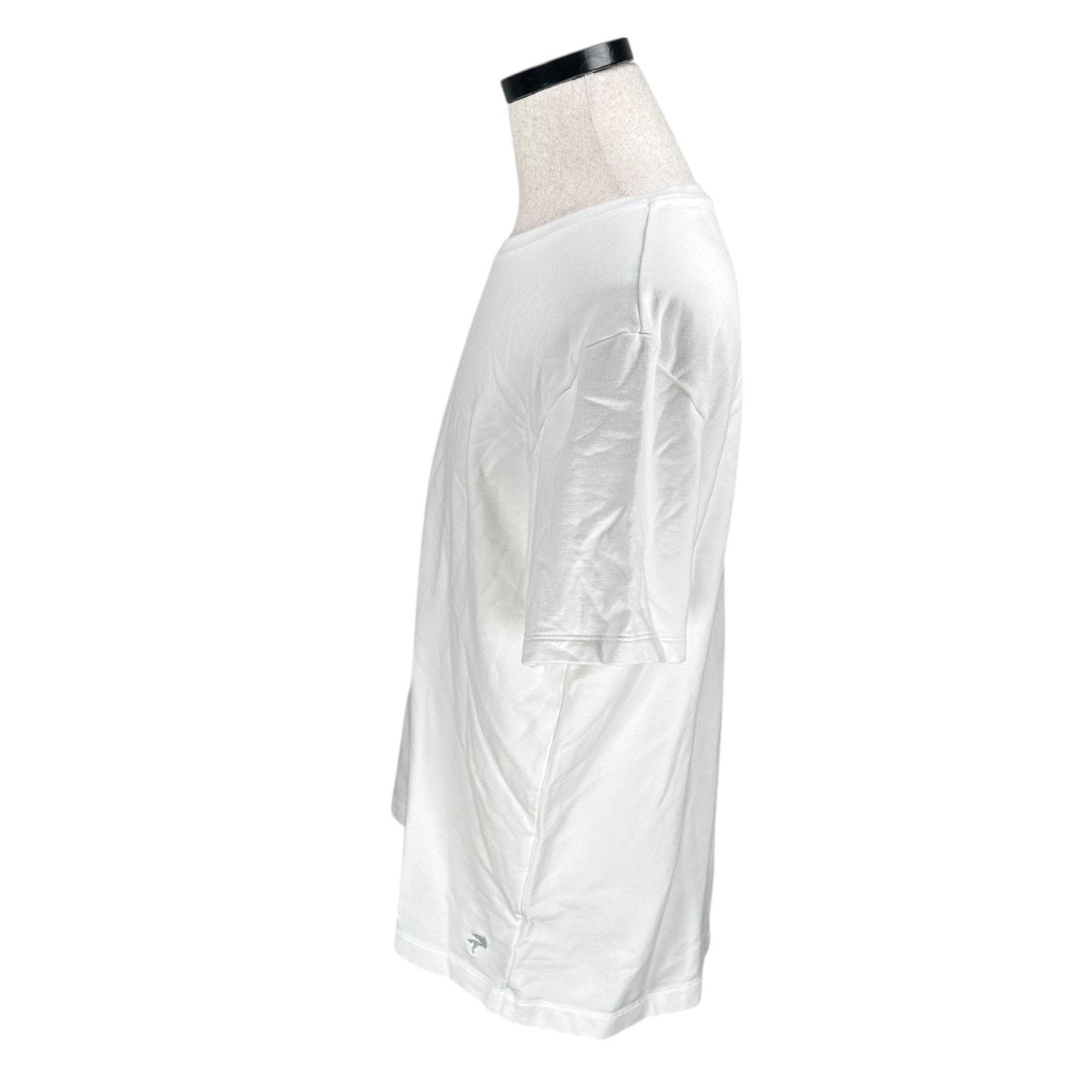 Other Sene Bespoke T-Shirt Men’s XL White Pima Cotton Crew Neck Size US XL / EU 56 / 4 - 4 Thumbnail