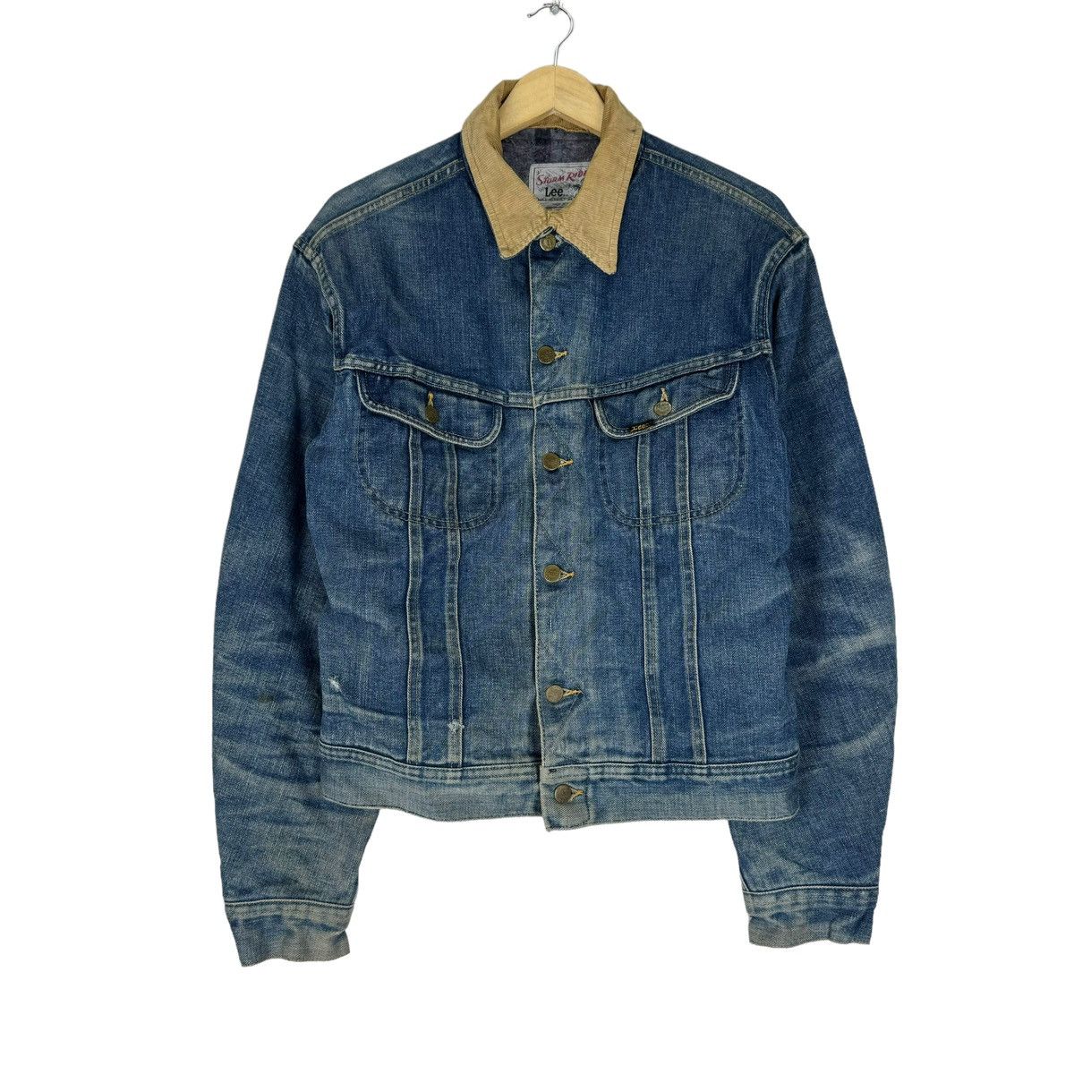 Lee × Vintage ☀️LEE STORM RIDER COWBOY BLANKET DENIM JACKET Size US M / EU 48-50 / 2 - 1 Thumbnail
