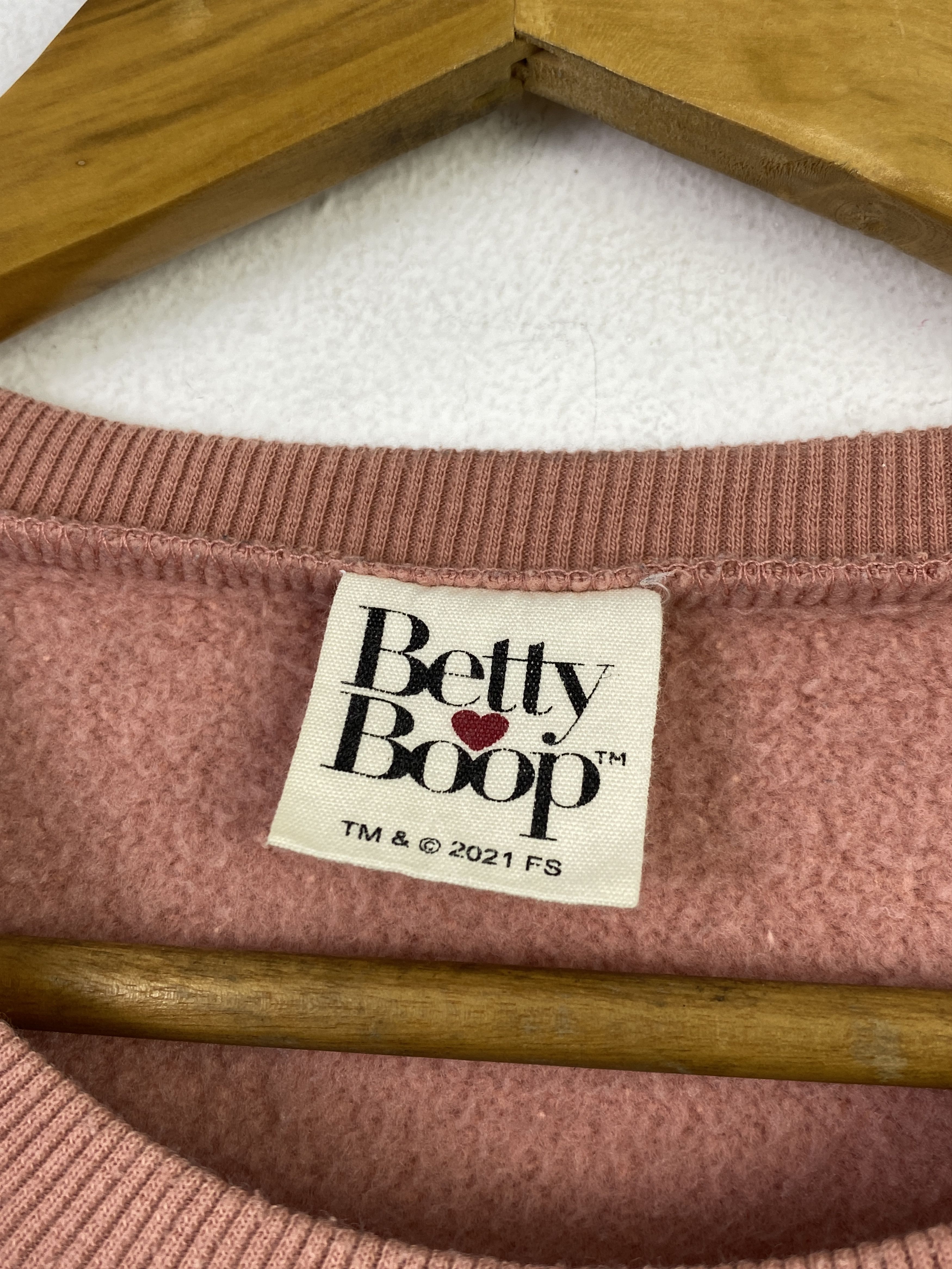 Other Betty Boop Wording Sweatshirt SH0347 Size US S / EU 44-46 / 1 - 5 Thumbnail