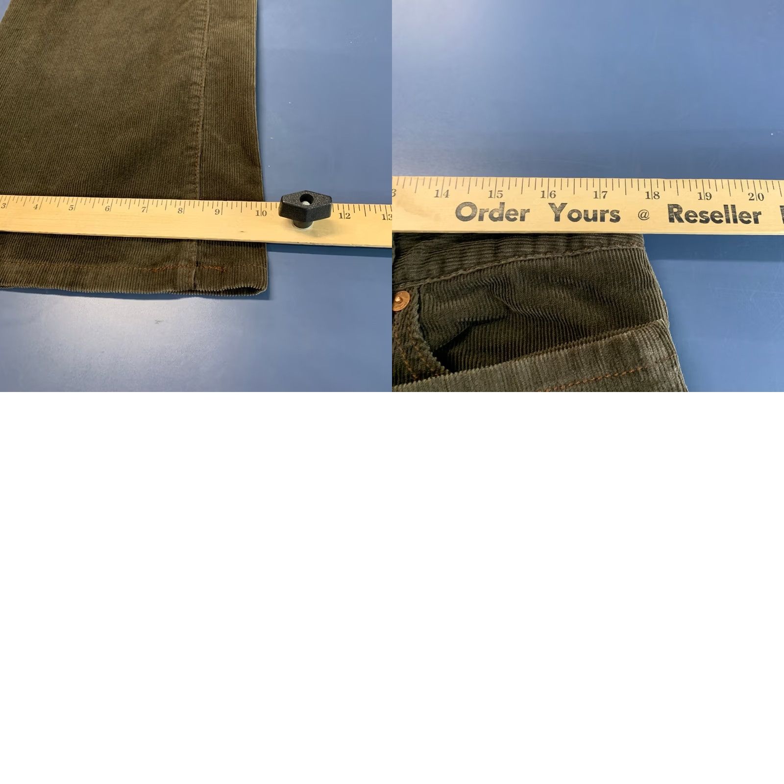 Polo Ralph Lauren Polo Jeans Co Ralph Lauren Corduroy Chino Pants Womens Size 12x30 Fits 34x30 Size 34" / US 12 / IT 48 - 9 Thumbnail