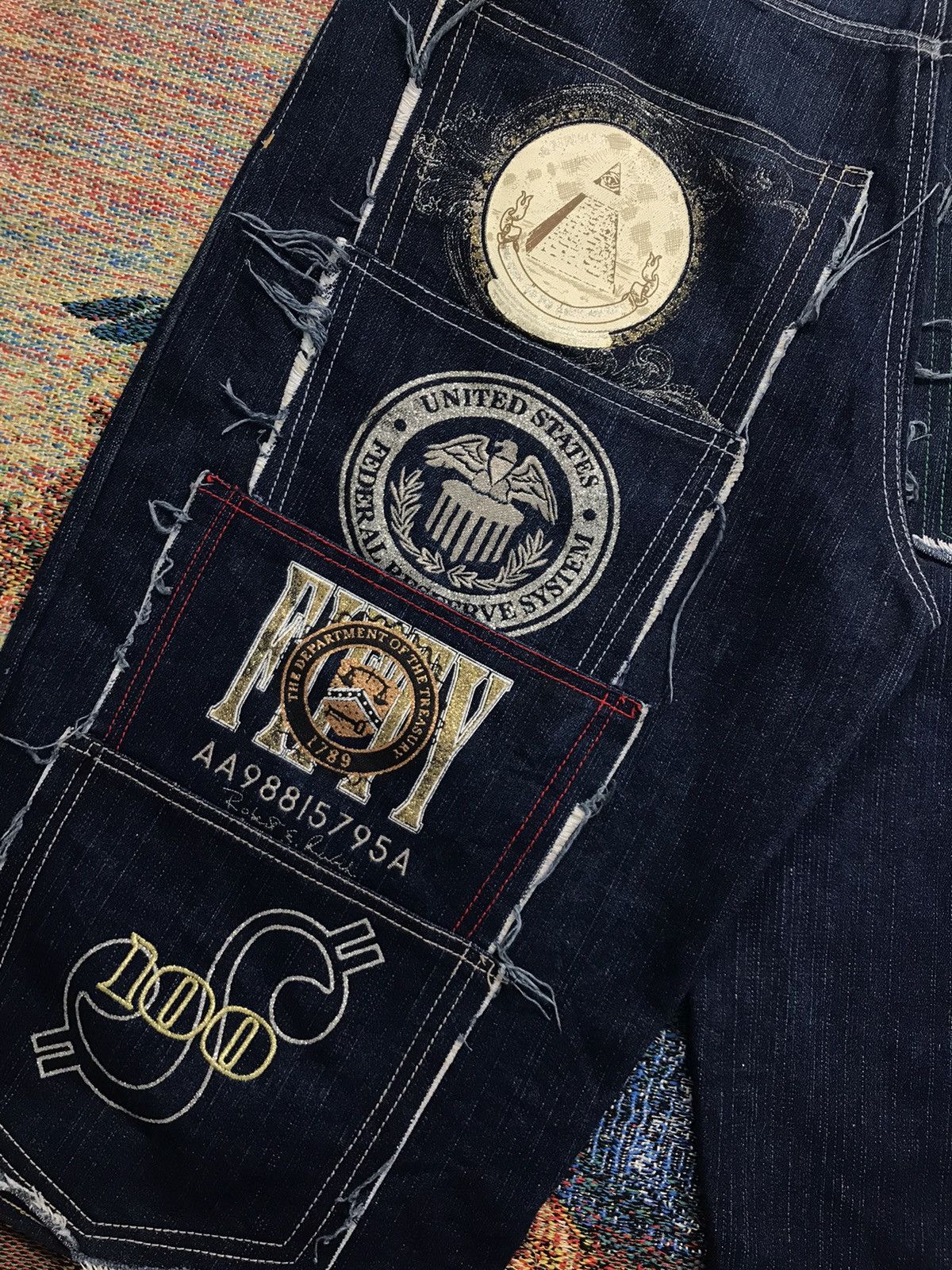 Other Vintage rawblue multi-pockets embroidered jort Size US 40 / EU 56 - 9 Thumbnail
