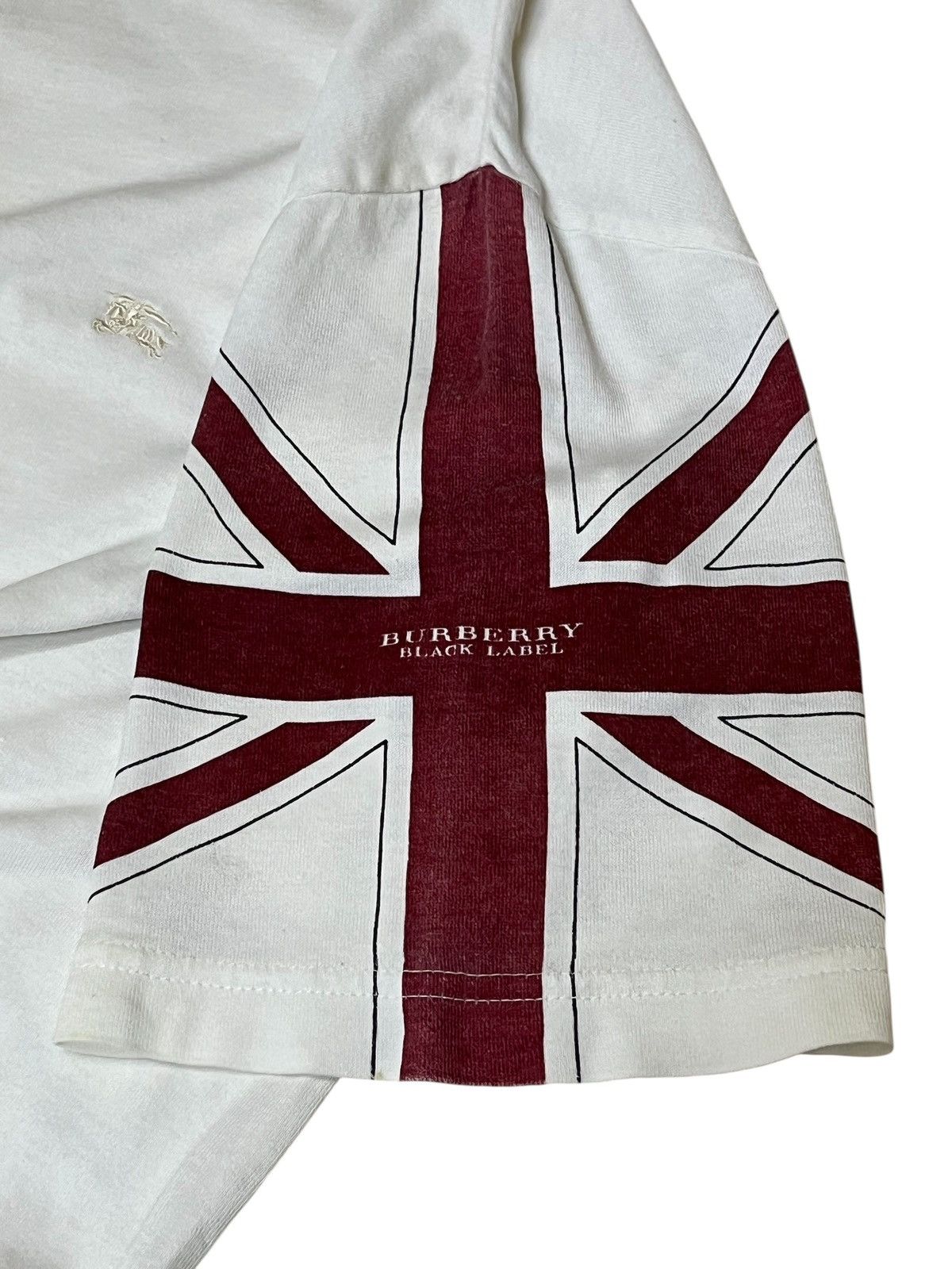 Burberry Nice🔥🔥BURBERRY BLACK LABEL union jack flag tee shirts Size US M / EU 48-50 / 2 - 7 Thumbnail