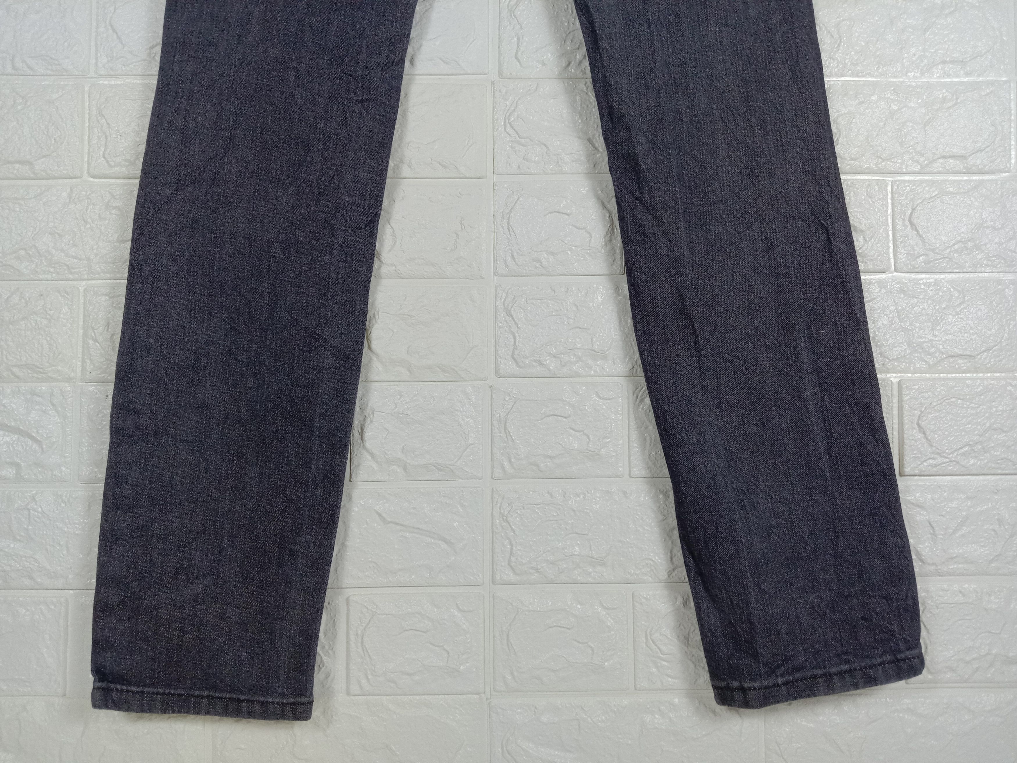 Levi's Vintage Levi's 510 Skinny Jeans Faded Black Denim Size 29" - 8 Thumbnail