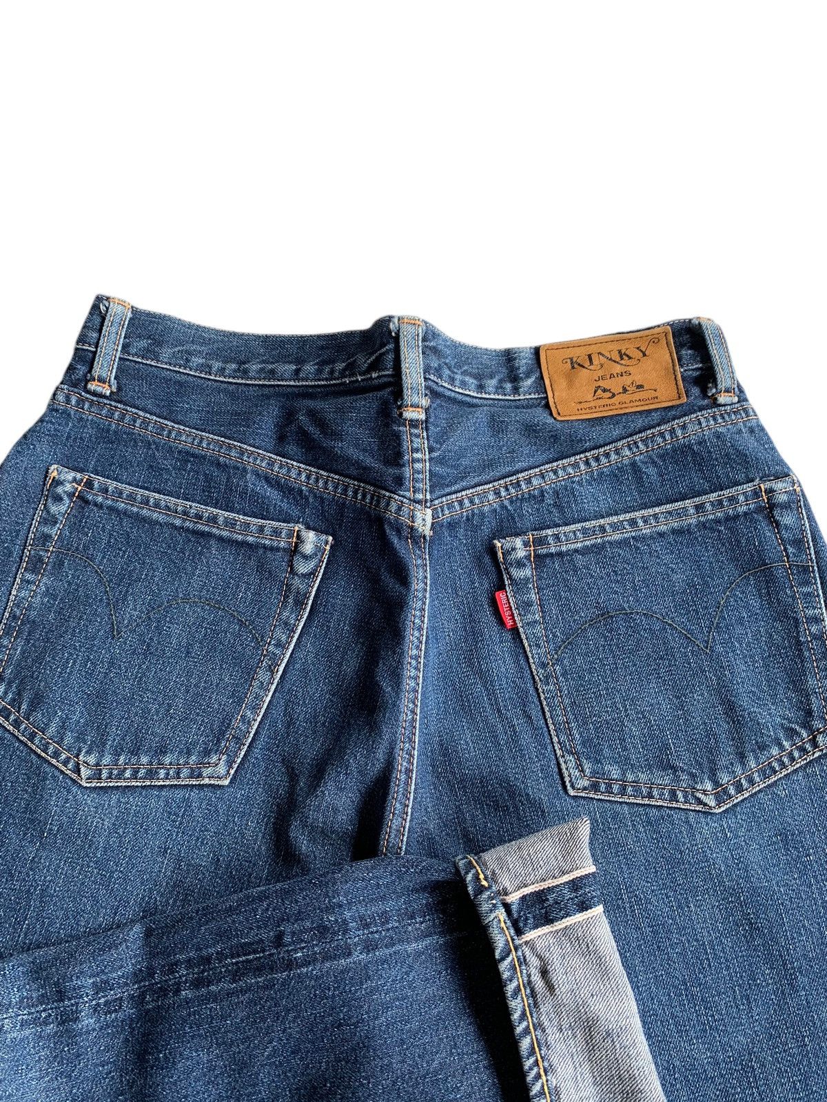 Vintage vintage Hysteric Glamour Kinky Button fly Selvedge Denim ☠️🎌 Size US 30 / EU 46 - 14 Thumbnail