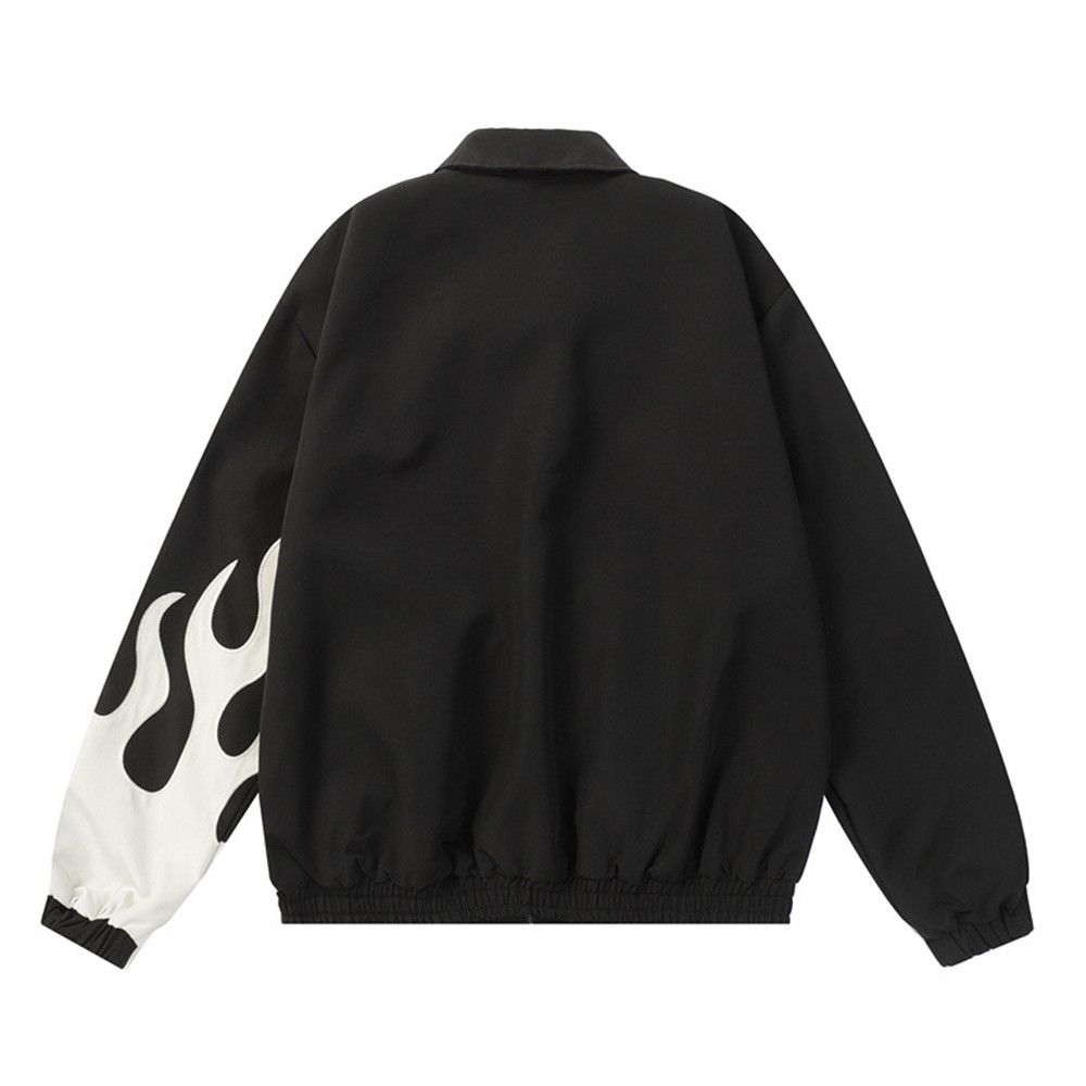 Other Basic Flame Street Esn Bomber Jacket Size US L / EU 52-54 / 3 - 2 Thumbnail