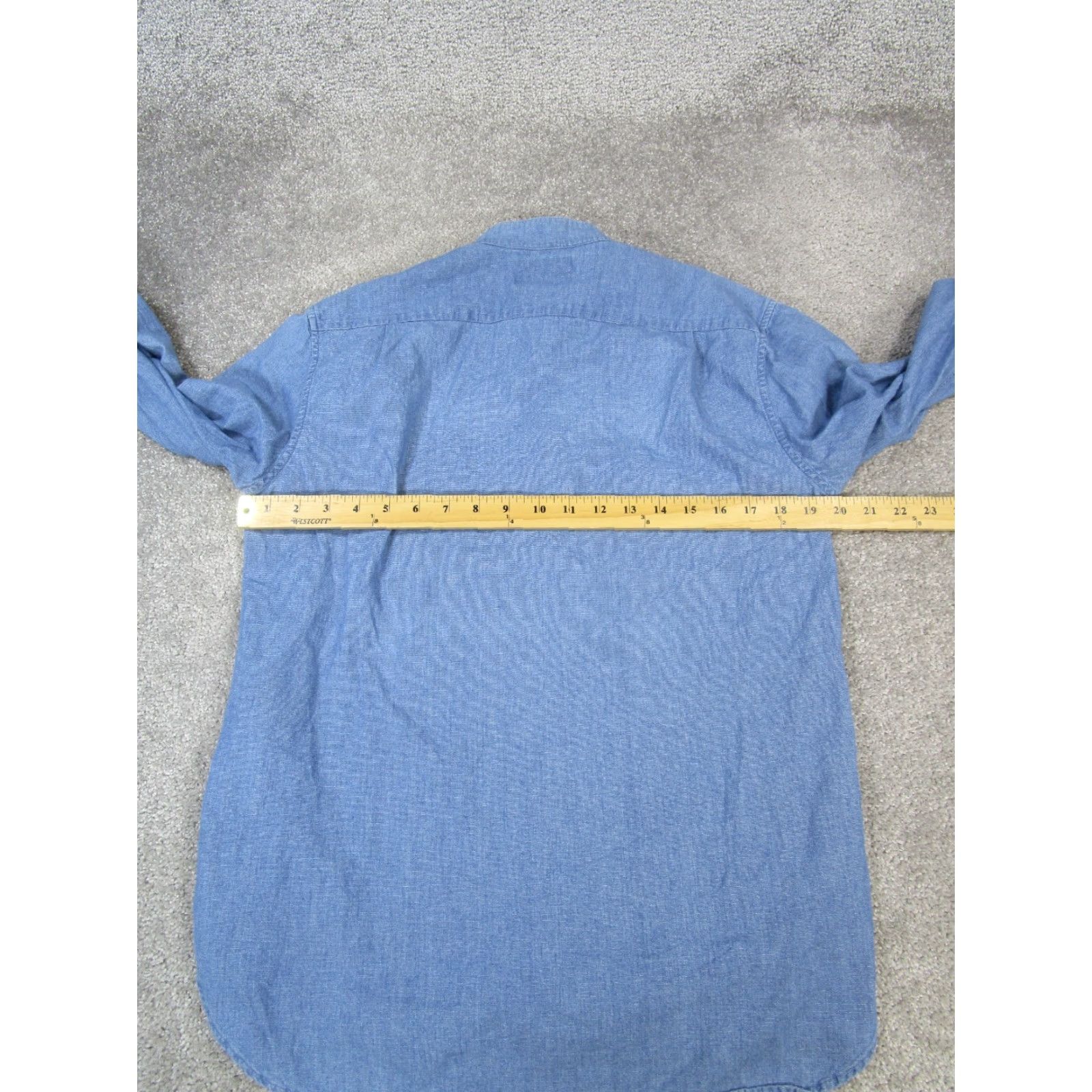 Bonobos Bonobos Shirt Mens Small Blue Cotton Henley Button-Up Long Sleeve Regular fit Men’s S Blue Henley Cotton Bonobos Henley Shirt Mens S Blue Size US S / EU 44-46 / 1 - 7 Thumbnail