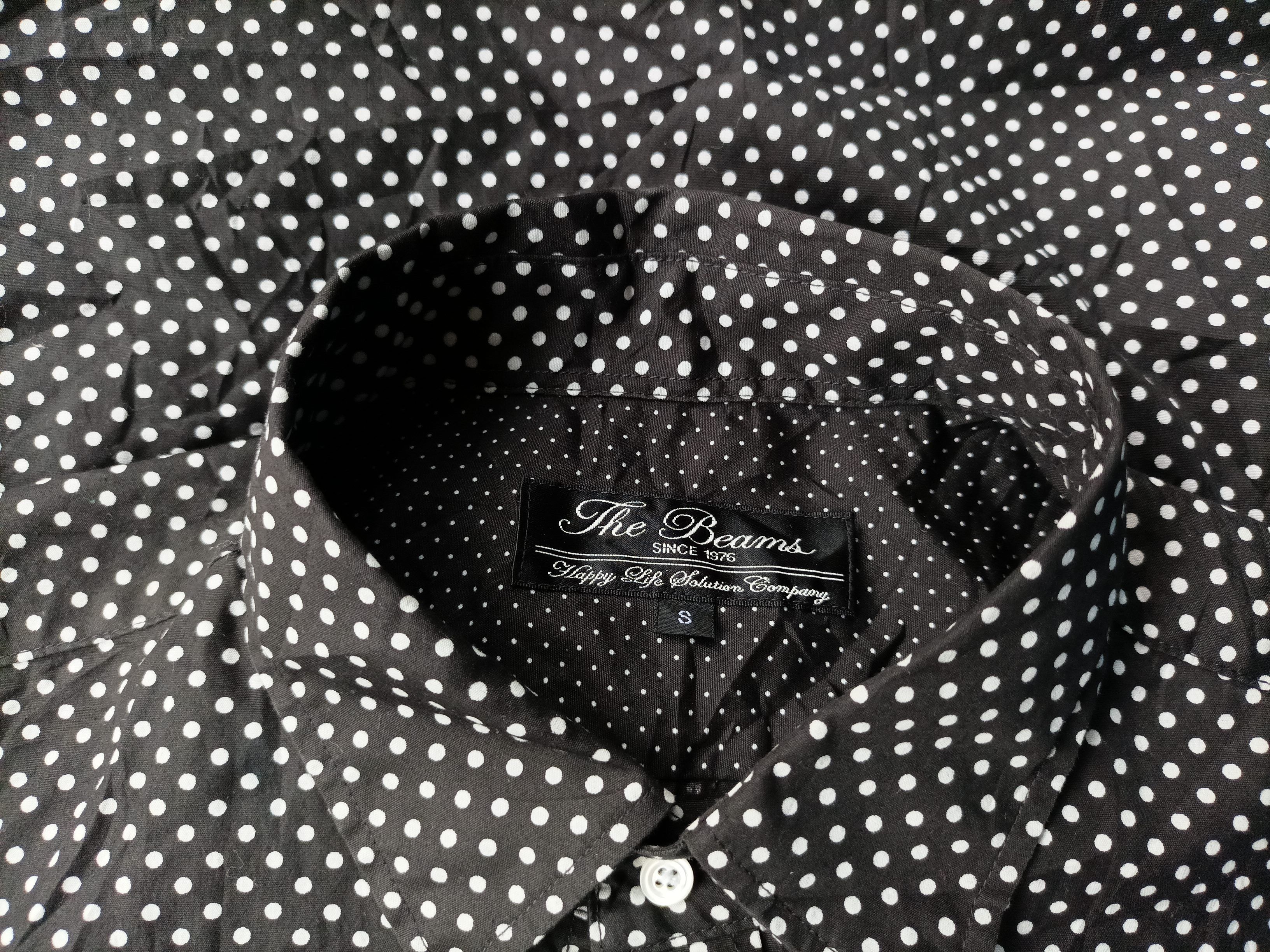 Beams Plus × Japanese Brand (S355) Beams Black White Dot Button Up Short Sleeve Shirt S Size US S / EU 44-46 / 1 - 6 Thumbnail