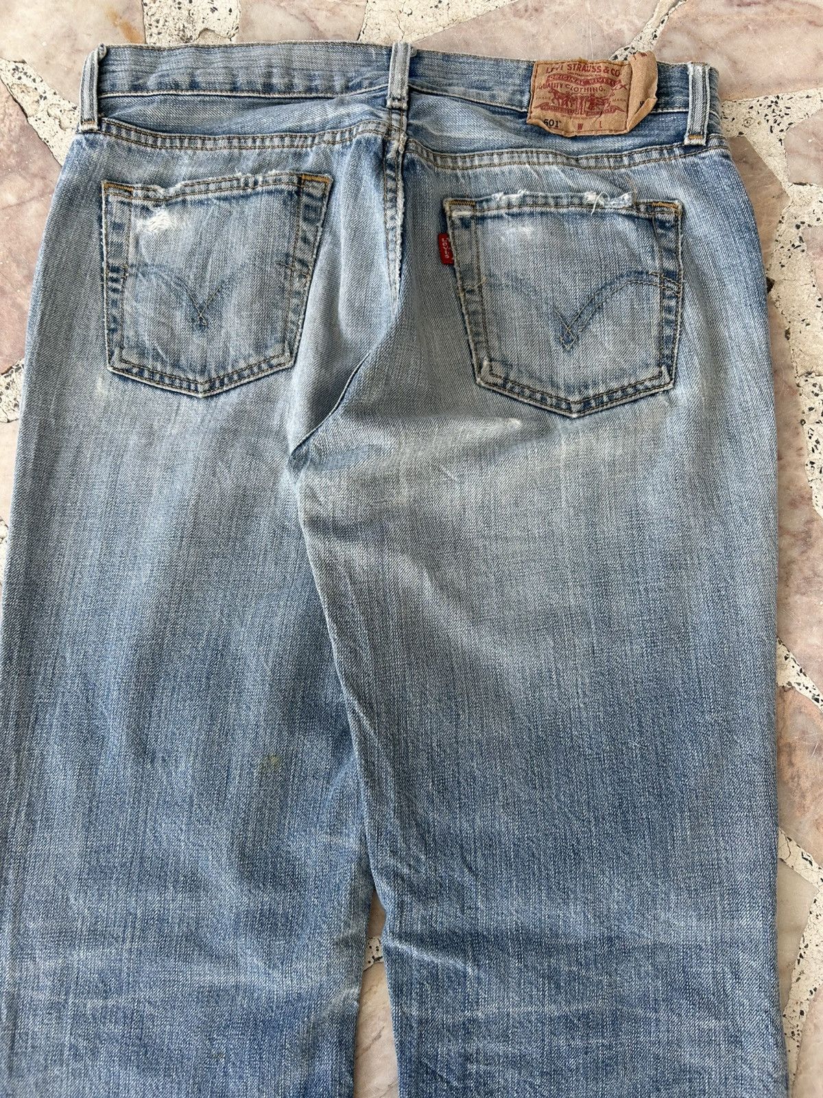 Levi's Levis Patchwork Japan Vintage Denim Size US 30 / EU 46 - 13 Thumbnail
