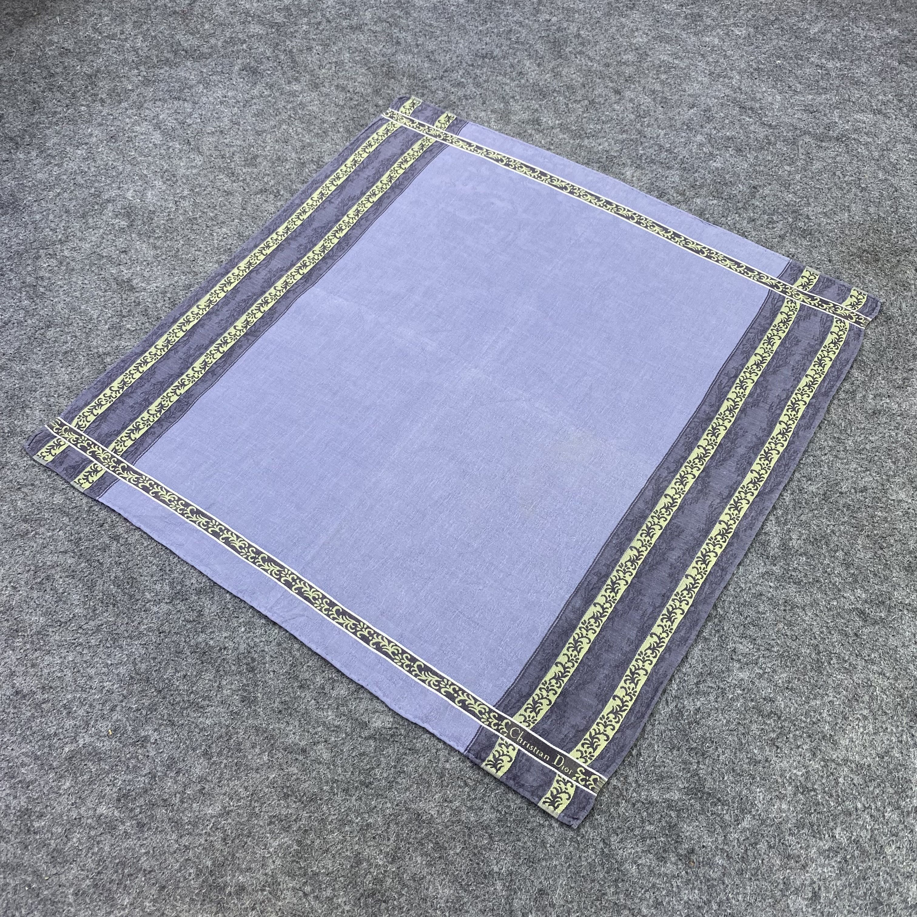 Vintage Christian Dior Handkerchief / Bandana / Neckerchief Size ONE SIZE - 4 Thumbnail