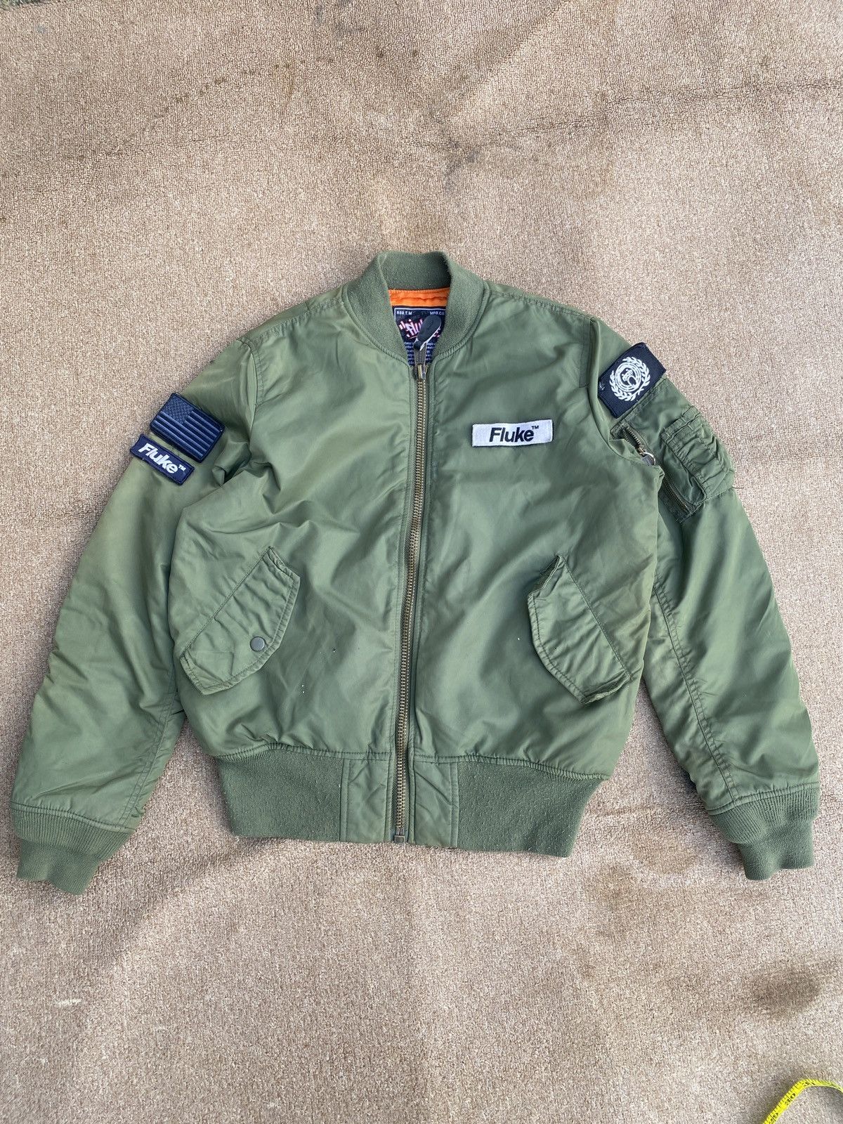 Buzz Rickson's × Vintage Vintage fluks air force bomber jacket Size US M / EU 48-50 / 2 - 8 Thumbnail