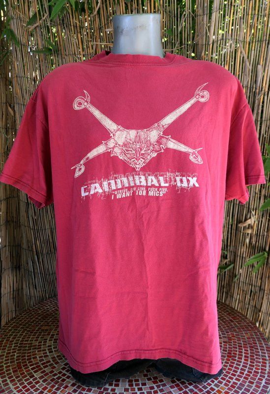Vintage Vintage 2001 CANNIBAL OX The Cold Vein T Shirt XL Size US XL / EU 56 / 4 - 2 Thumbnail