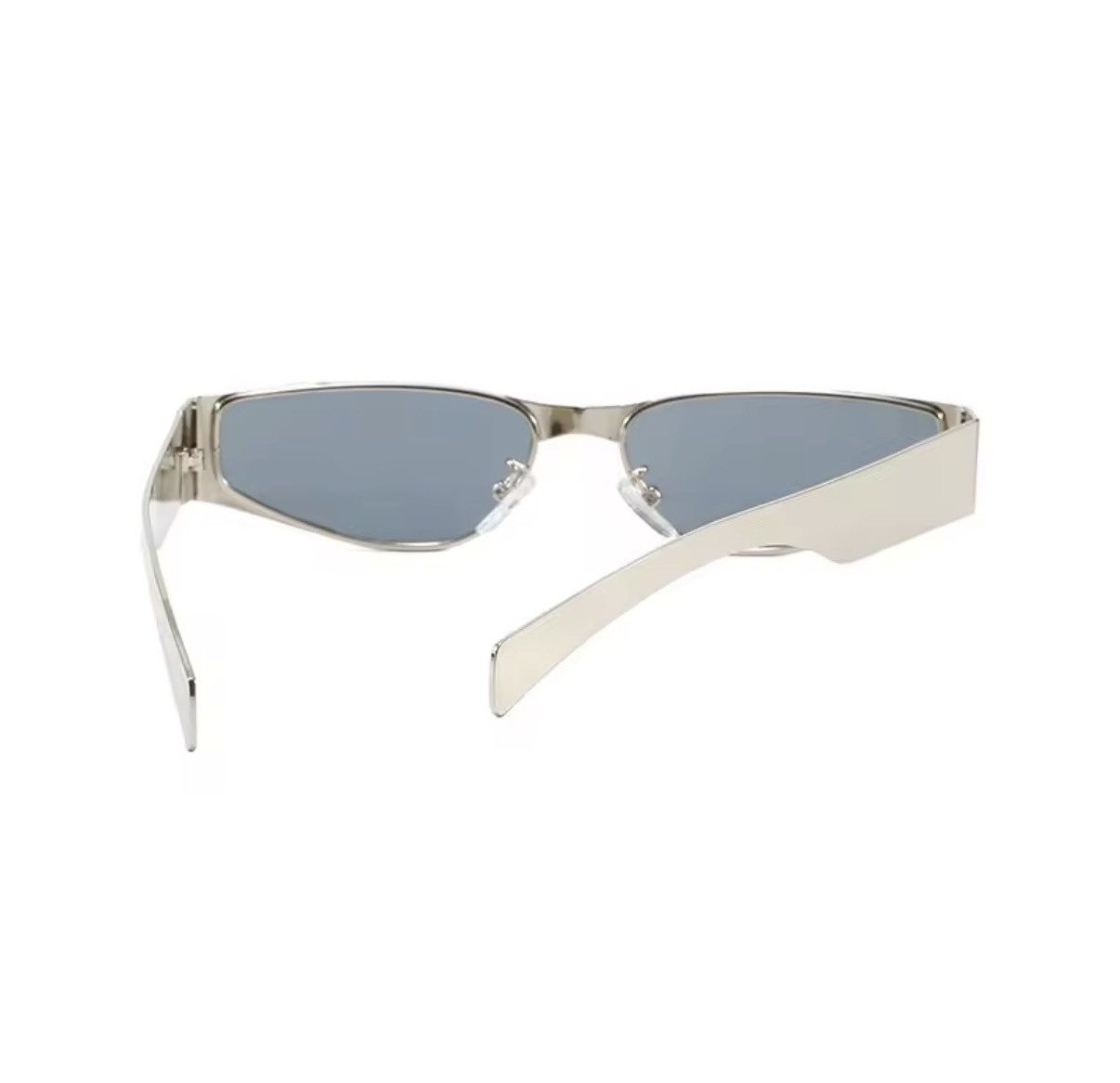 Other Streetwear Silver Metal Hip Hop Style Sunglasses Size ONE SIZE - 3 Thumbnail