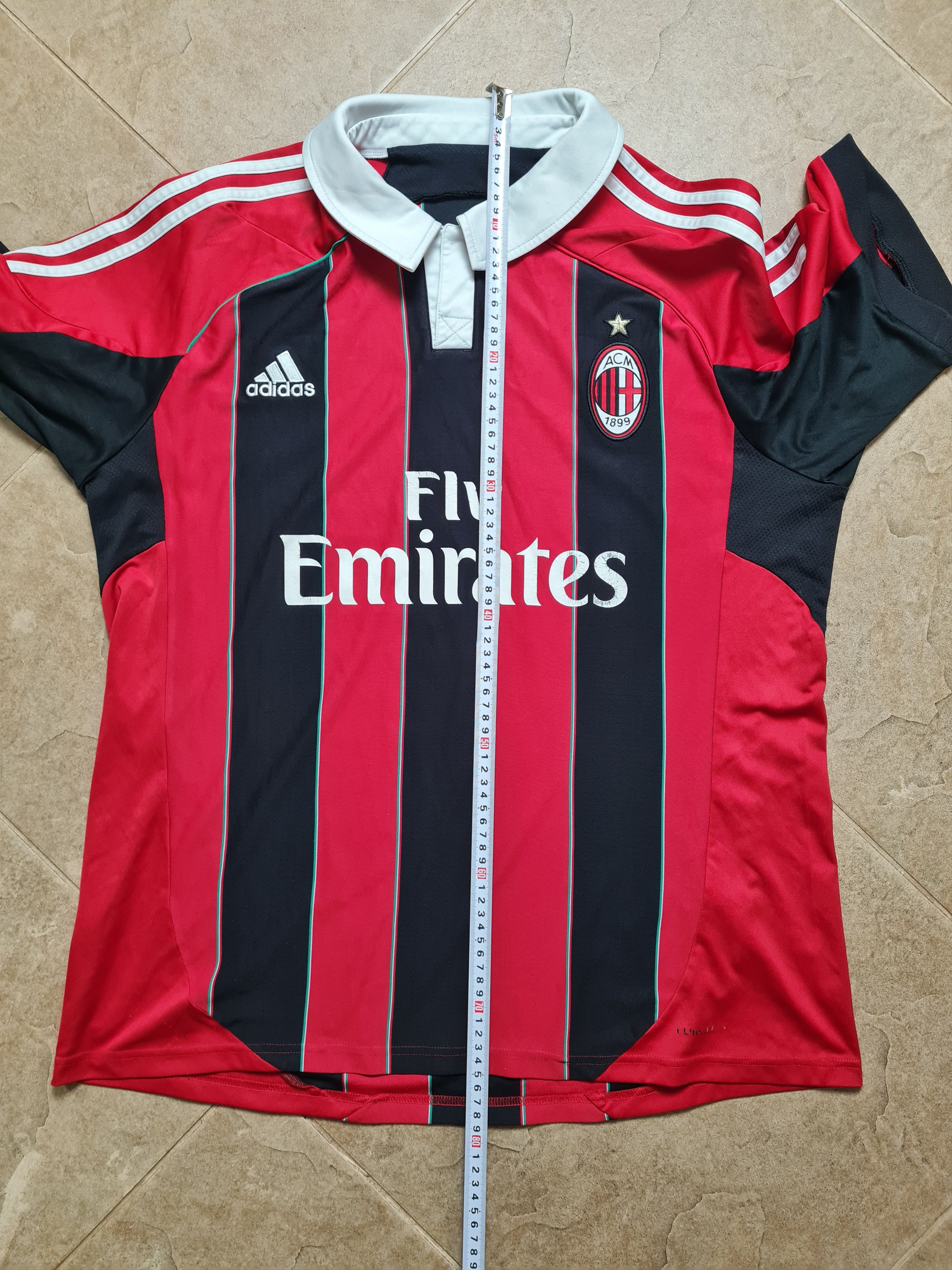 Adidas AC Milan Home Football Shirt 2012-13 Adidas X23680 Size US XL / EU 56 / 4 - 10 Thumbnail