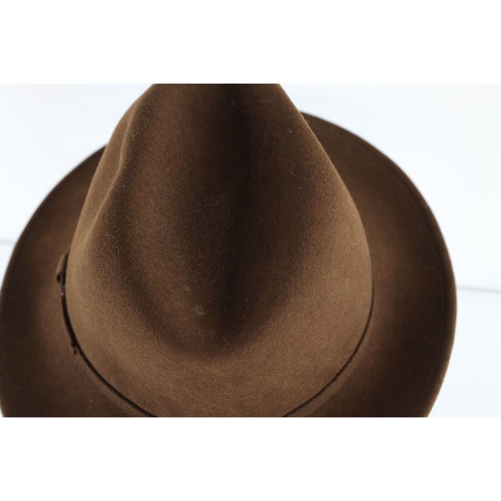 Vintage Vintage 70s Streetwear Rockabilly Felt Wool Fedora Hat Size ONE SIZE - 6 Thumbnail