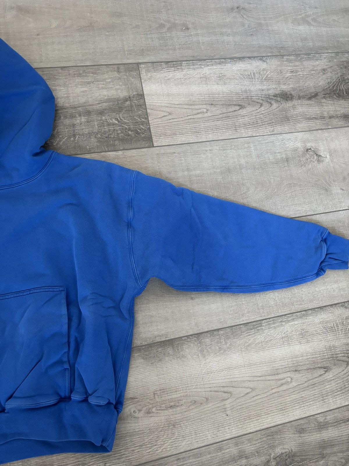 Gap × Yeezy Yeezy Gap Perfect Hoodie Blue Medium Size US M / EU 48-50 / 2 - 5 Thumbnail