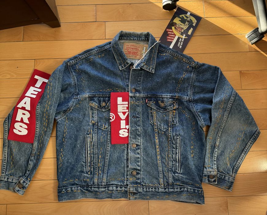 Levi's Vintage Trucker Jacket SOLD OUT RARE CPFM Denim Tears XL