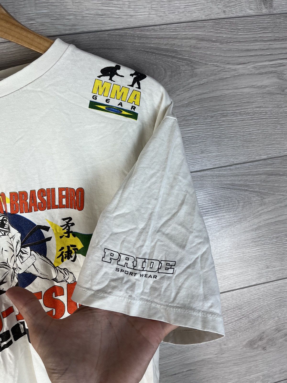 Japanese Brand Mens T-shirt sport MMA Gear Brazil vintage Size US S / EU 44-46 / 1 - 7 Thumbnail