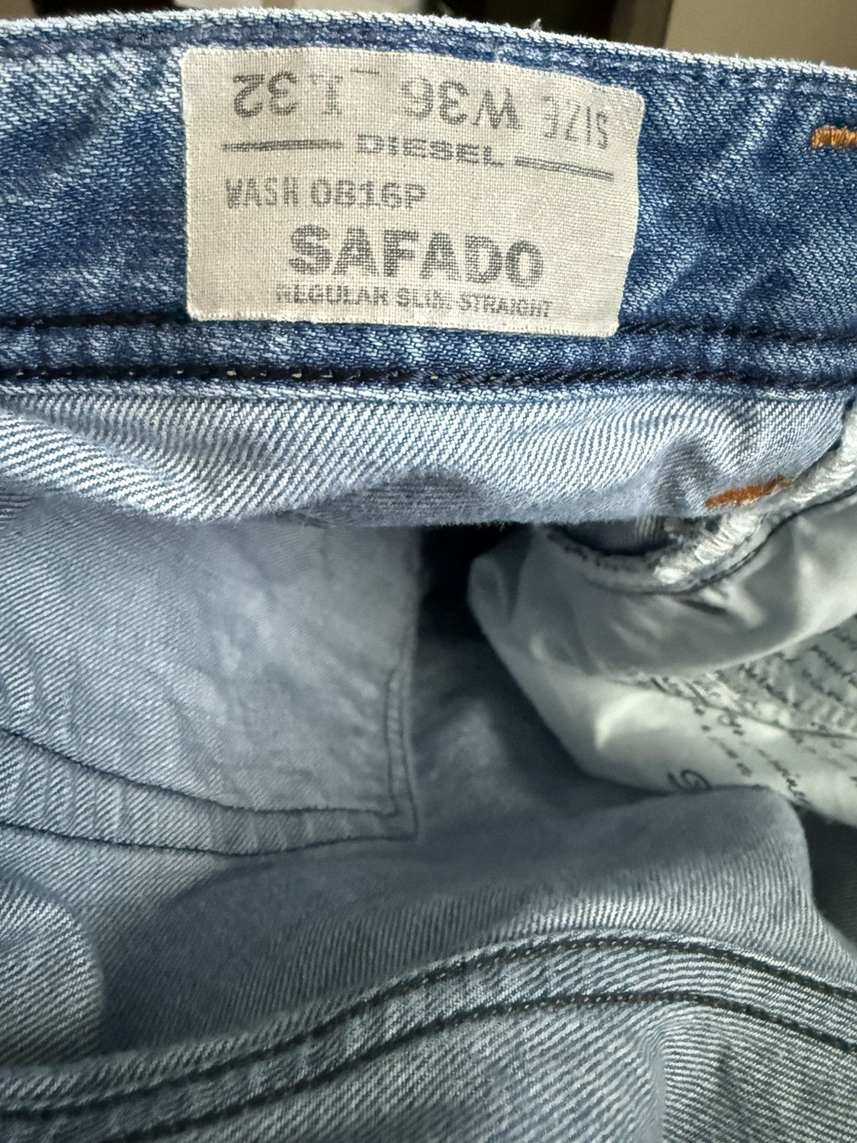 Diesel Vintage diesel jeans Size US 36 / EU 52 - 6 Thumbnail
