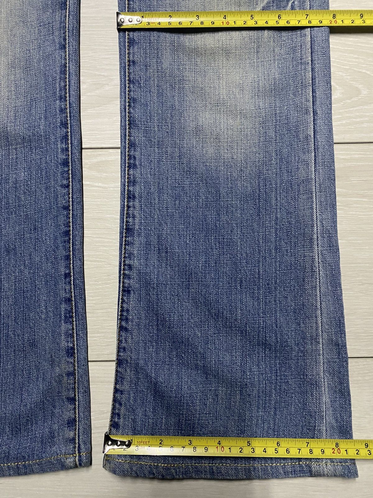 Tornado Mart Vintage Japanese Brand JC Studded Embroidered Cross Flare Size US 30 / EU 46 - 20 Thumbnail