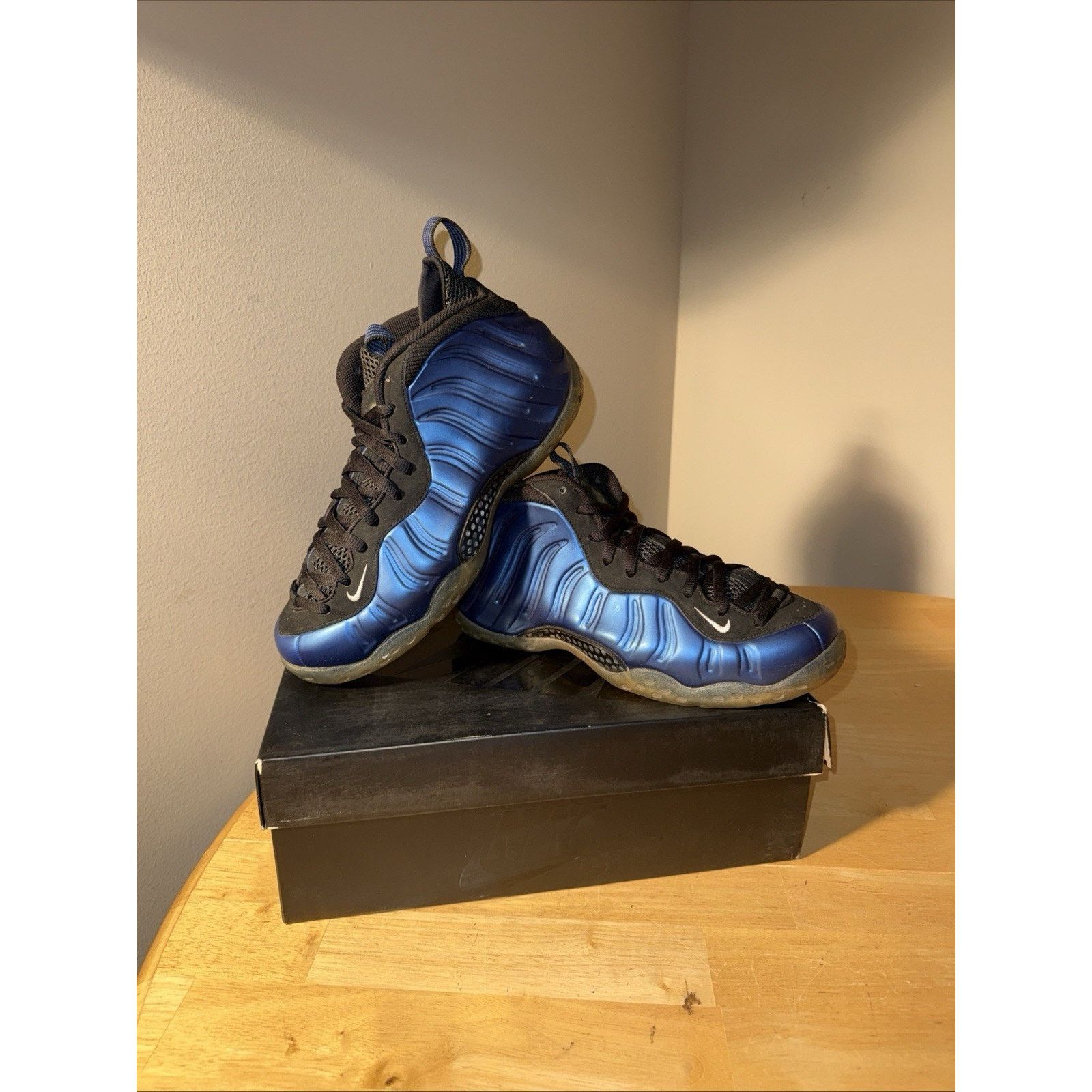 Nike NIKE AIR FOAMPOSITE ONE "ROYAL" 2011 - MEN SIZE 8.5 Size US 8.5 / EU 41-42 - 2 Thumbnail