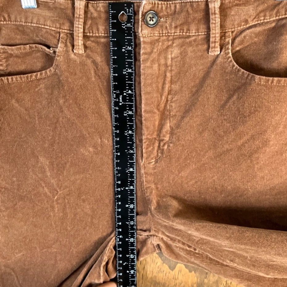 Talbots Talbots Womens Pants Brown Corduroy High Rise Straight Stretch 12 Pants Womens Brown Corduroy High Rise Straight Stretch 12 Size 34" / US 12 / IT 48 - 7 Thumbnail