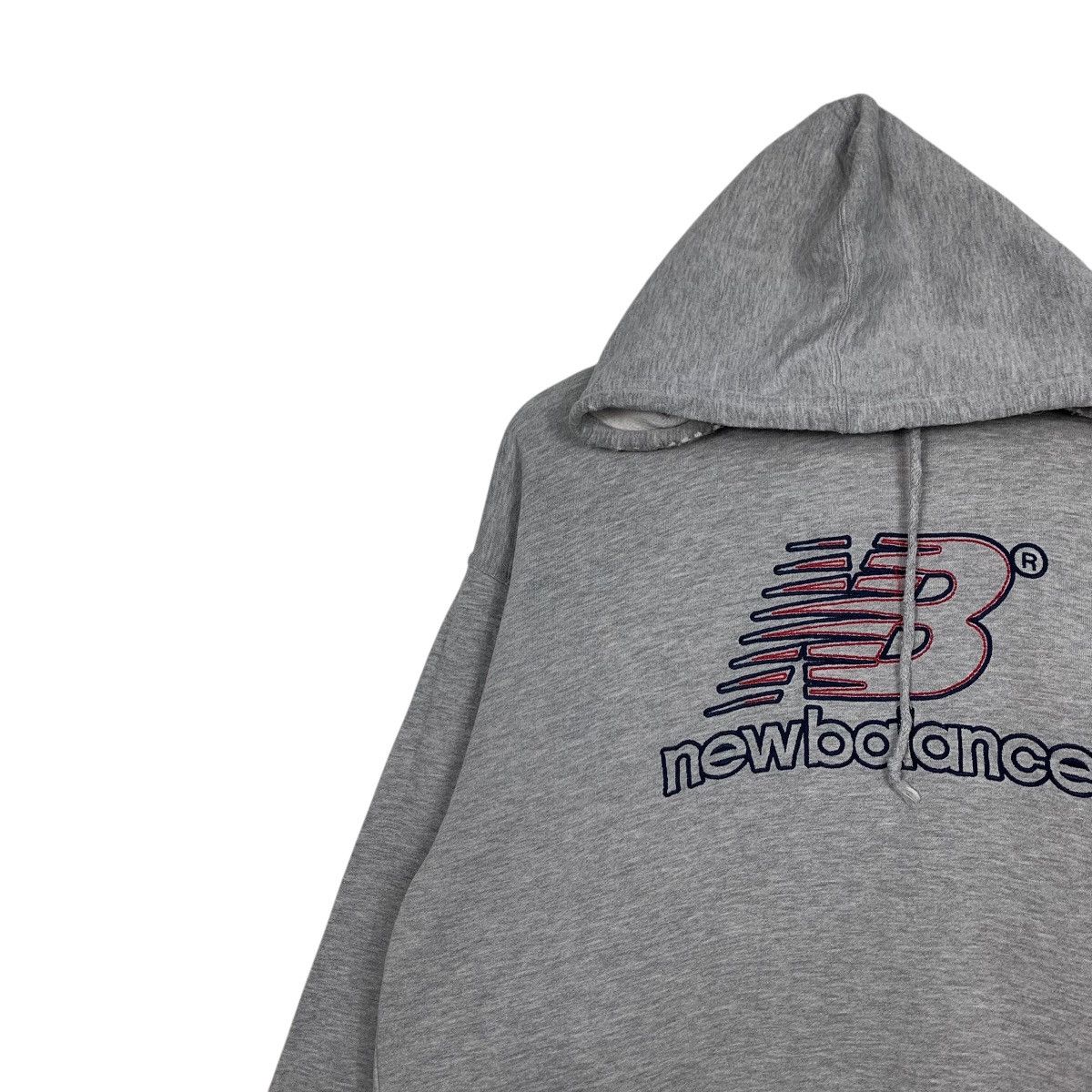 New Balance Vintage NEW BALANCE Big Logo Pullover Hoodies #1594-C71 Size US L / EU 52-54 / 3 - 6 Thumbnail