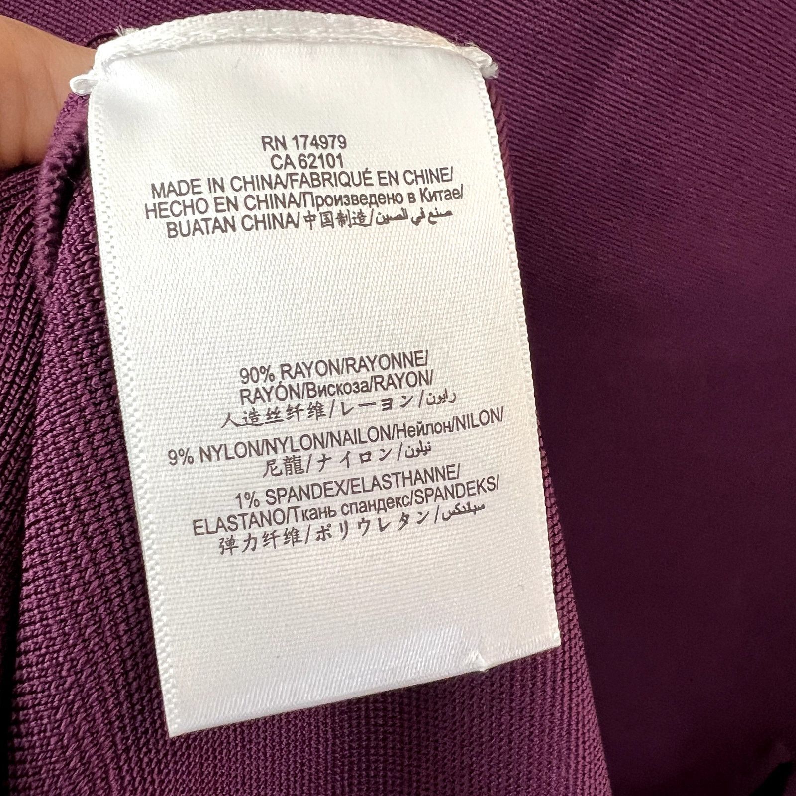 Herve Leger Herve Leger Purple Long Sleeve Off Shoulder Bandage Dress Size M / US 6-8 / IT 42-44 - 6 Thumbnail