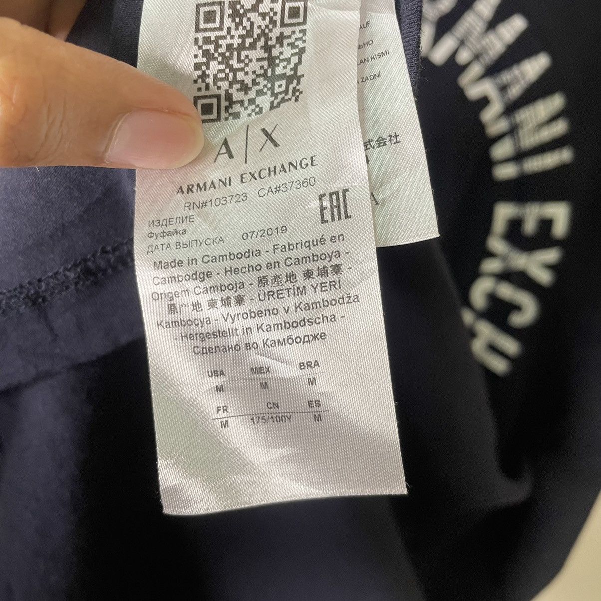 Armani Exchange Armani Exchange A/X T Shirt Size US M / EU 48-50 / 2 - 6 Thumbnail