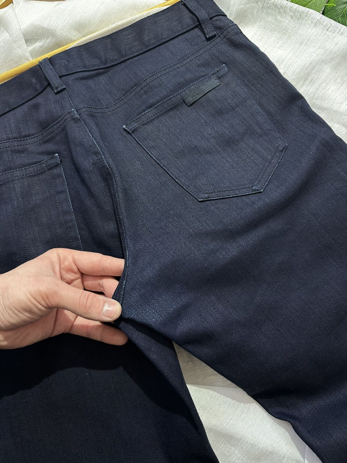 Prada Denim Jeans Prada Milano Dark Indigo Blue Navy Indigo Size US 34 / EU 50 - 5 Thumbnail