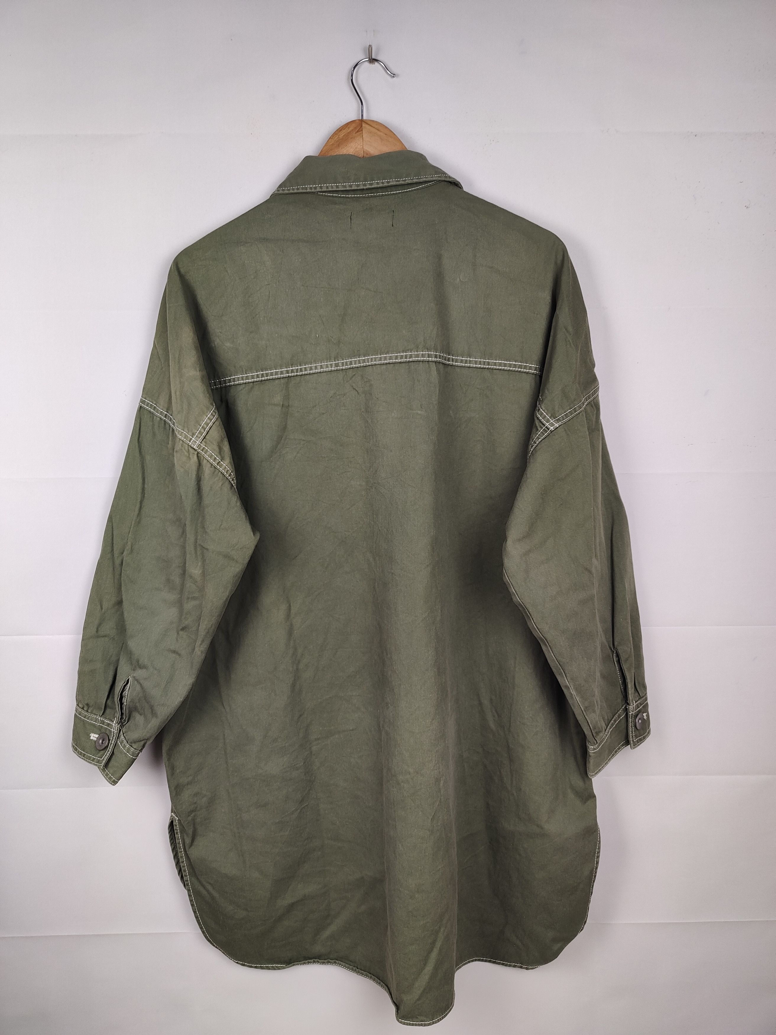 Comme des Garcons Tricot Comme des Garçons AD2011 Oversized Button Shirt Size US M / EU 48-50 / 2 - 6 Thumbnail