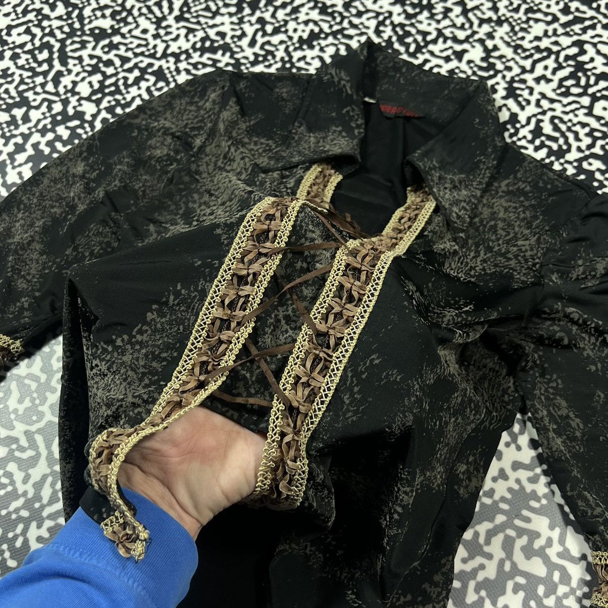 Japanese Brand Vintage Y2K Japanese Front Lace Up Napoleon 90s Style Shirt Size L / US 10 / IT 46 - 8 Thumbnail