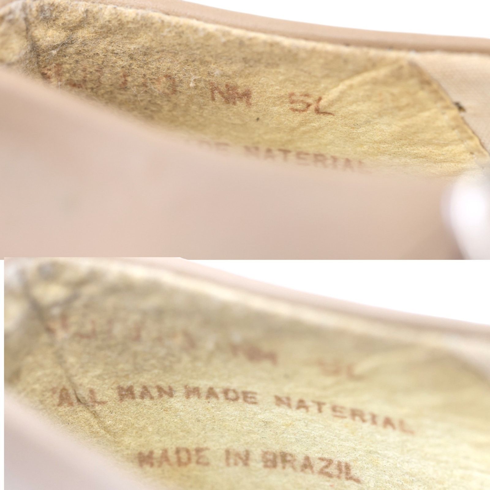 Staatsballett Award Tan Ballet Dance Shoes Size 5 NM w/ Plated Soles Size US 5 / IT 35 - 8 Thumbnail