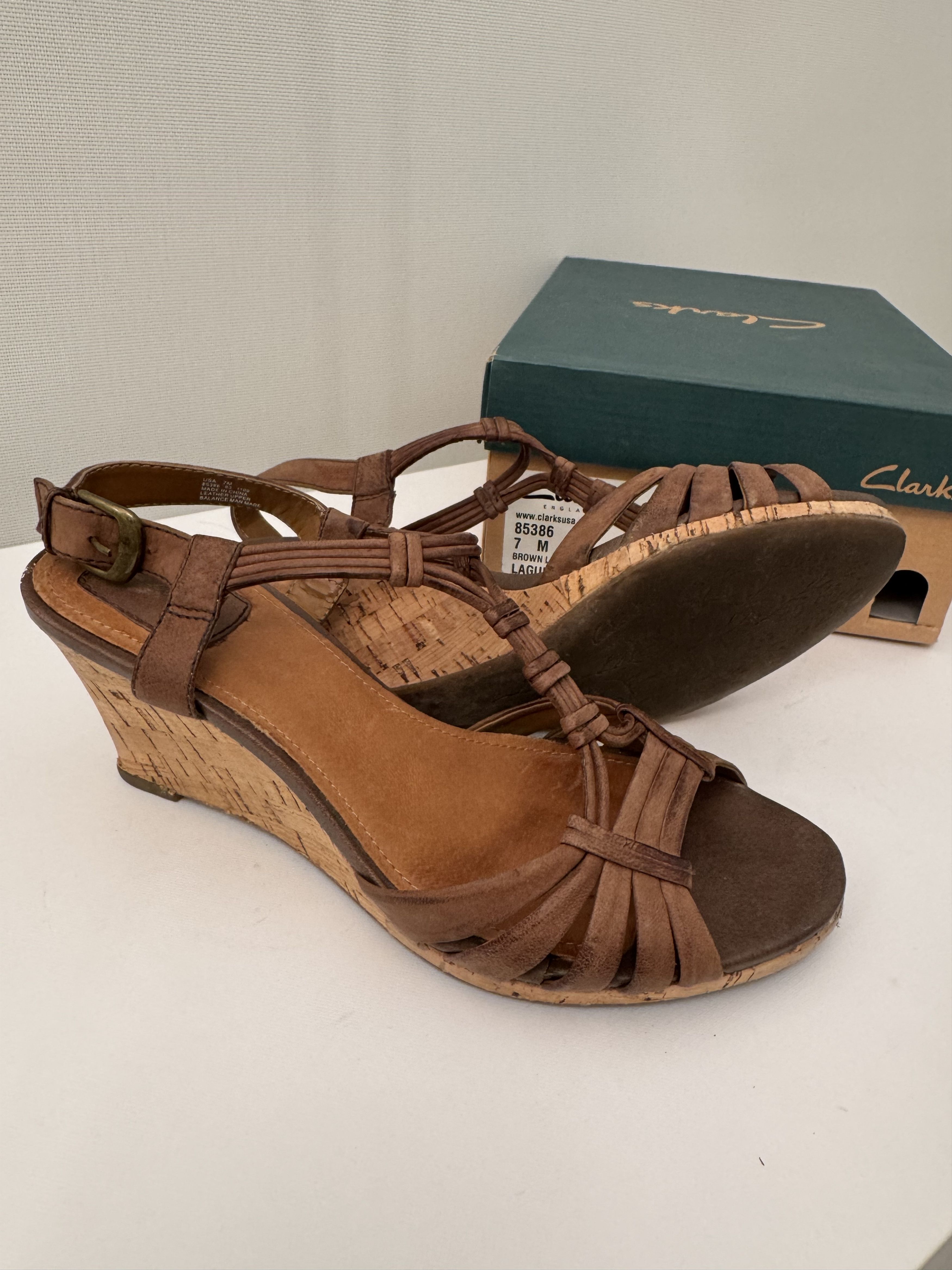Clarks Laguna Reef Sandals Size US 7 / IT 37 - 6 Thumbnail