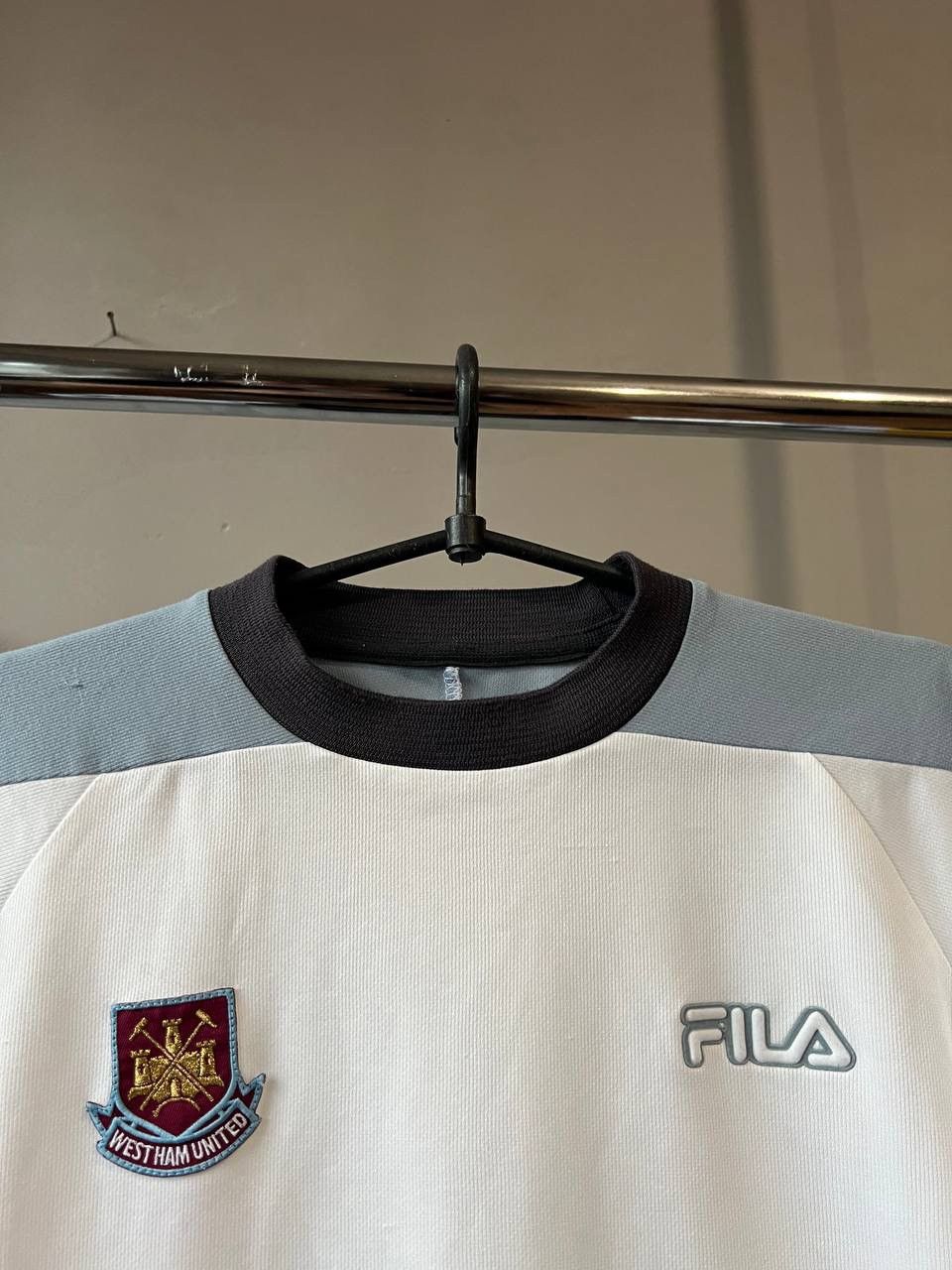 Vintage 1999/2000 WEST HAM UNITED TRAINING SOCCER JERSEY FOOTBALL M Size US M / EU 48-50 / 2 - 4 Thumbnail