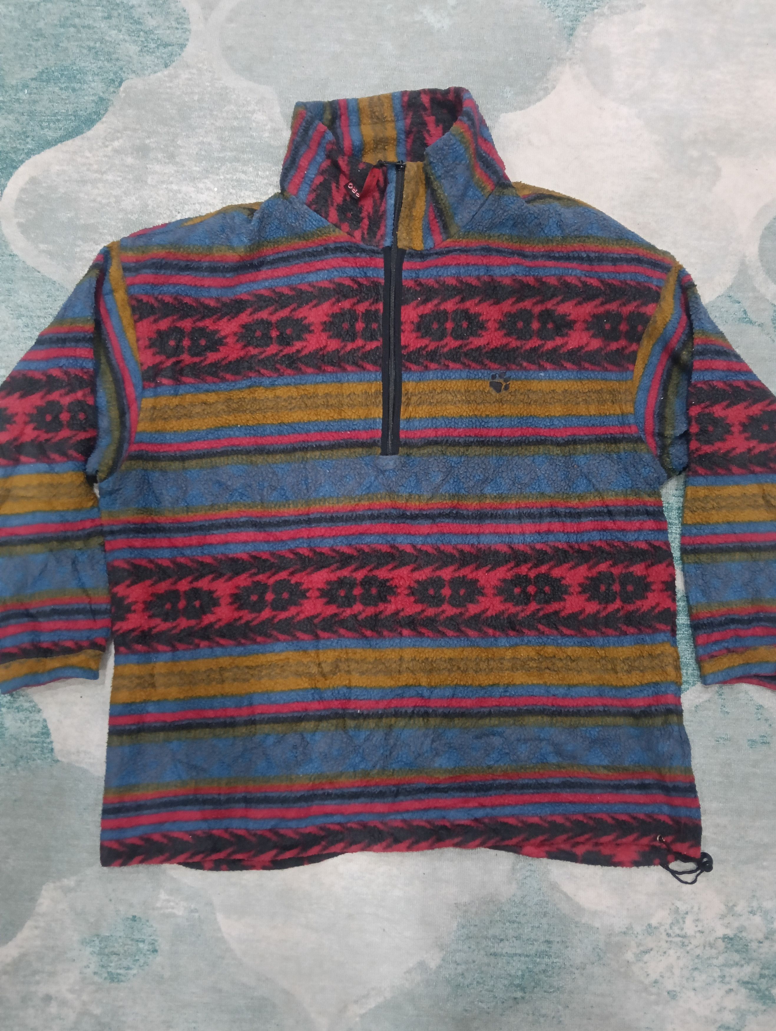 Jack Wolfskin × Japanese Brand × Patagonia Vintage Jack Wolfskins Polar Pro Fleece Size US XL / EU 56 / 4 - 2 Thumbnail