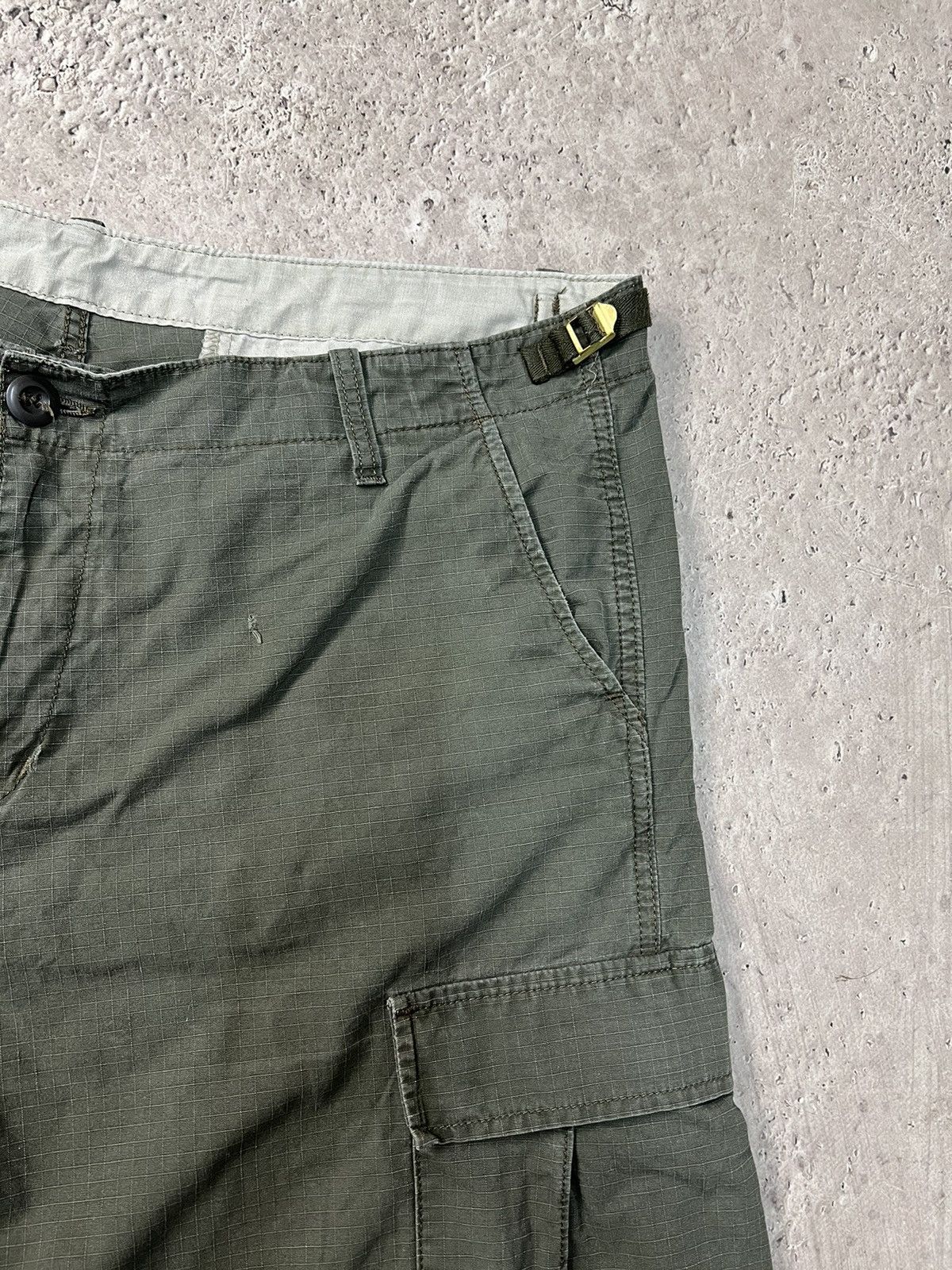 Carhartt × Vintage Carhartt Shorts Vintage CARGO Logo Style Skate Y2 Size US 38 / EU 54 - 4 Thumbnail